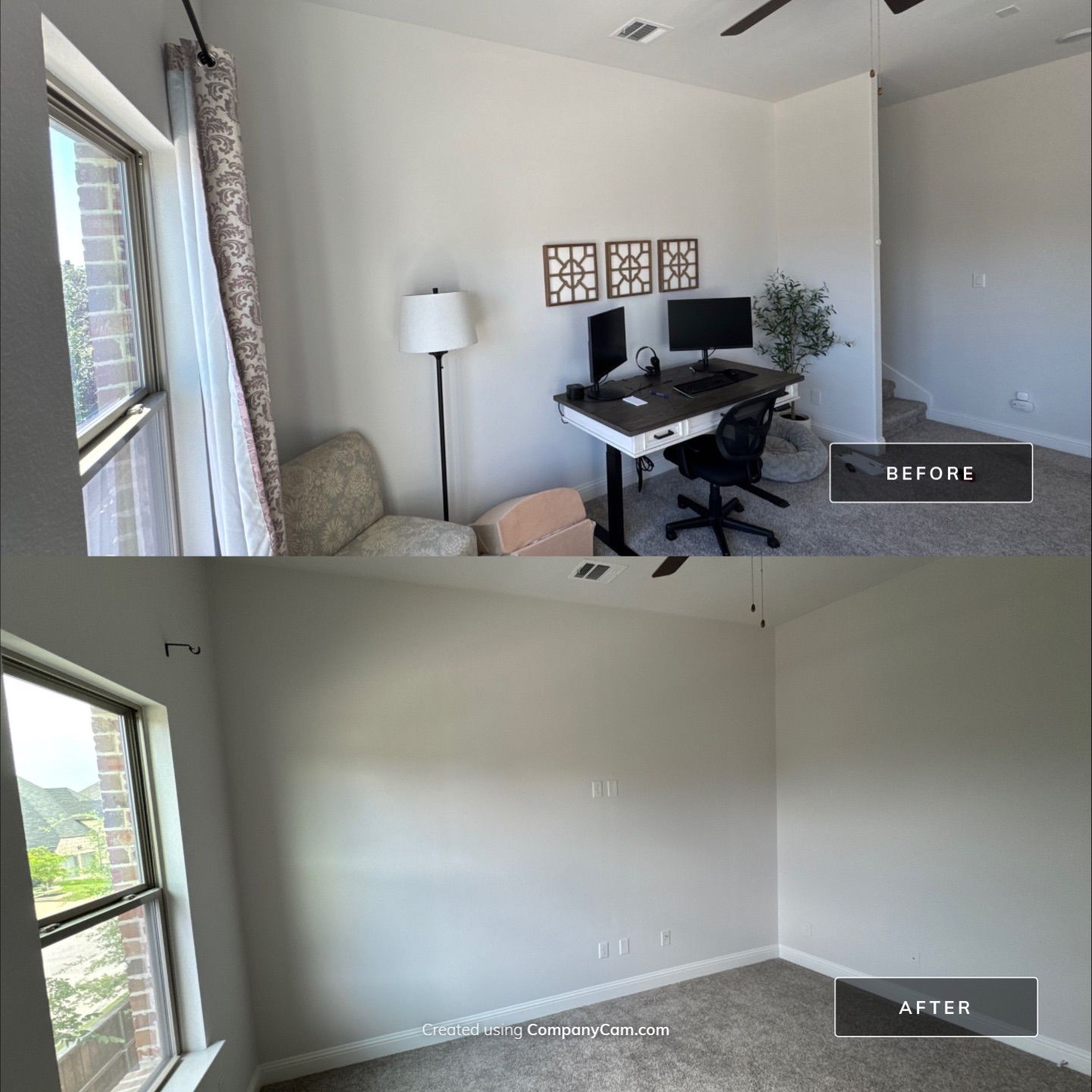 Residential Remodel using New Walls and Doors by Harvey Roofing & Construction