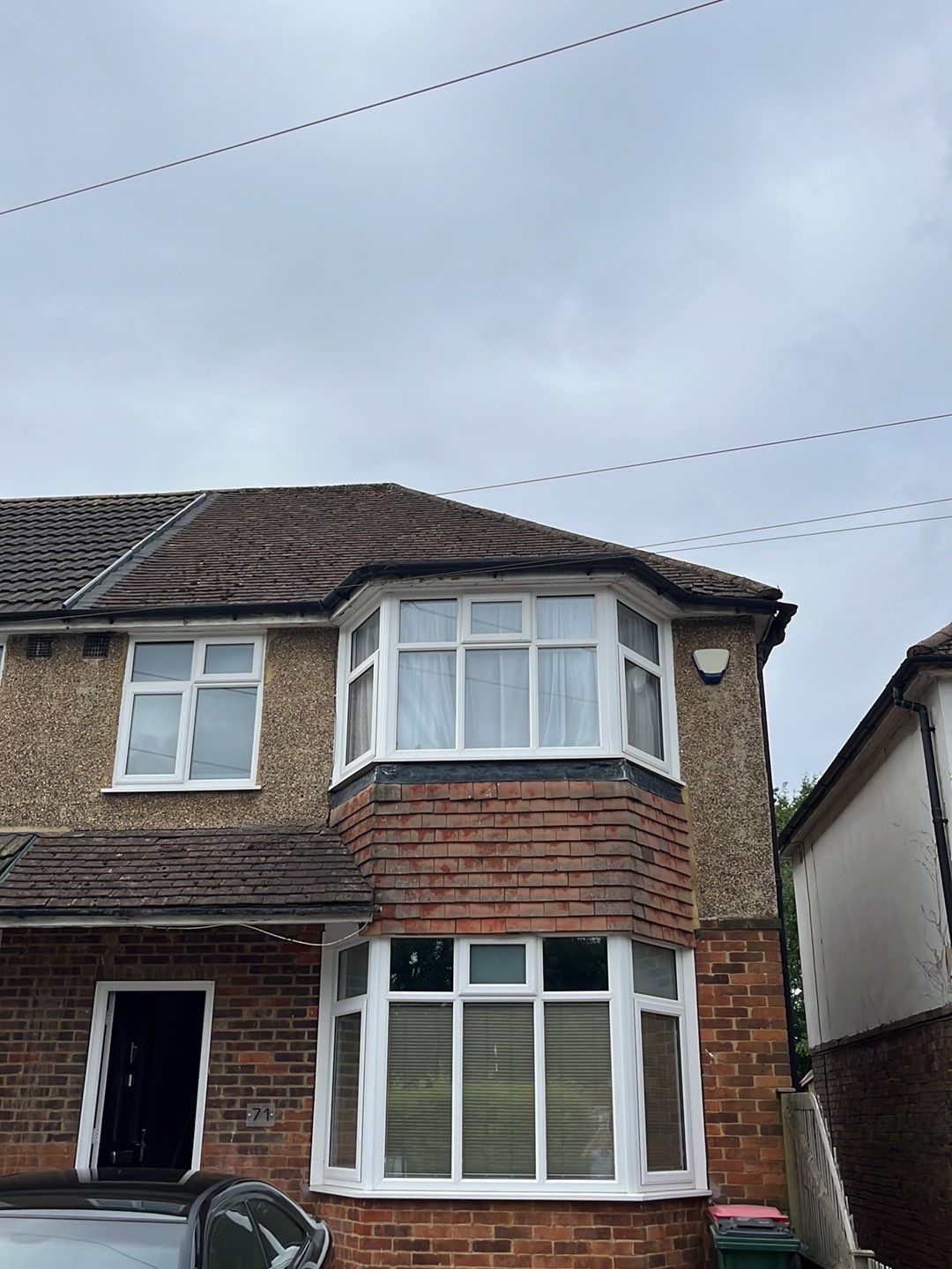 Roof Clean  - Moss Removal - Gutter Clean using Honda 15lpm Low Pressure Washing Machine by Ges Exterior Cleaning ltd
