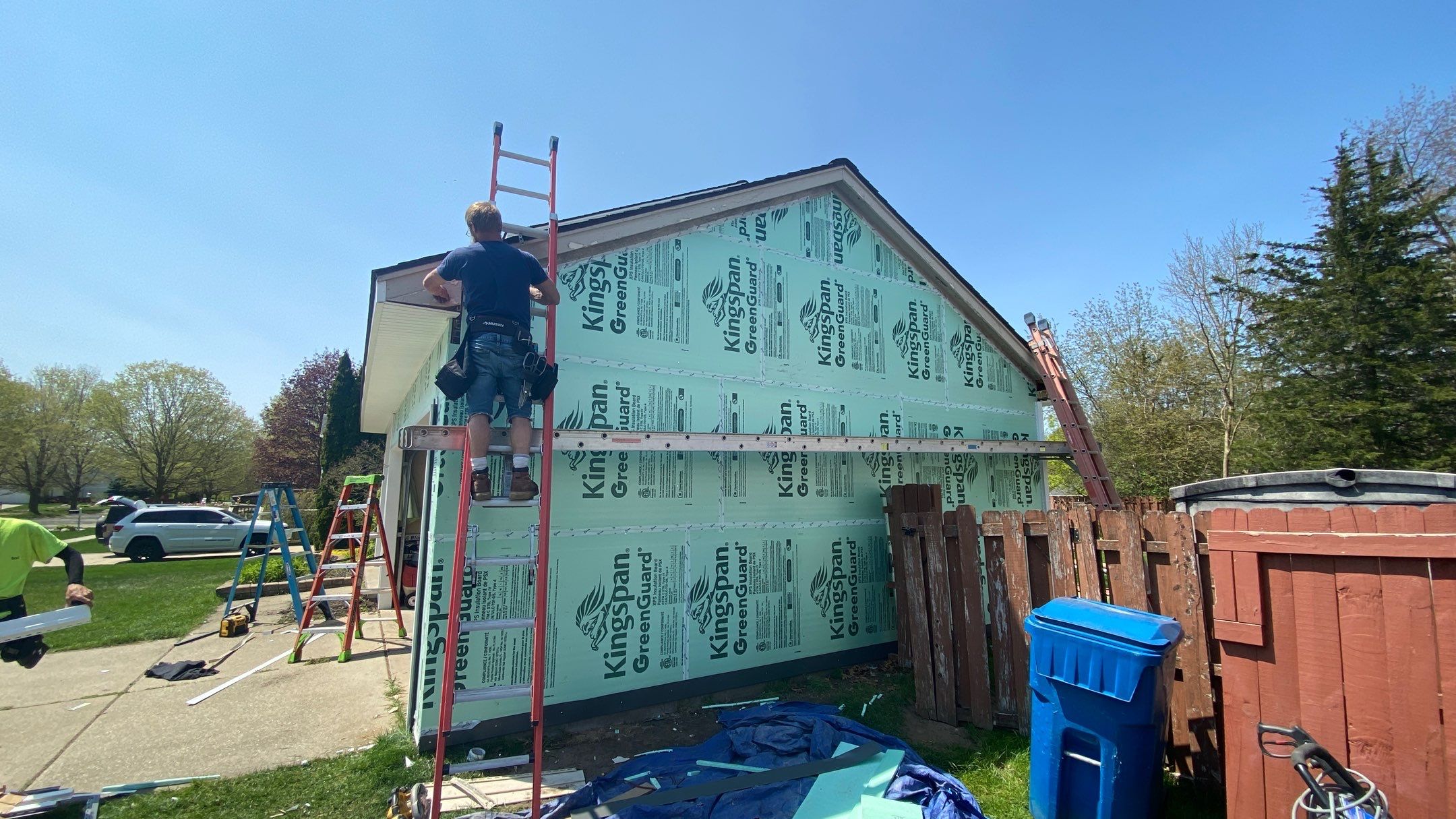 Siding Replacement using CertainTeed Restoration Classis D4 by 180 Contractors