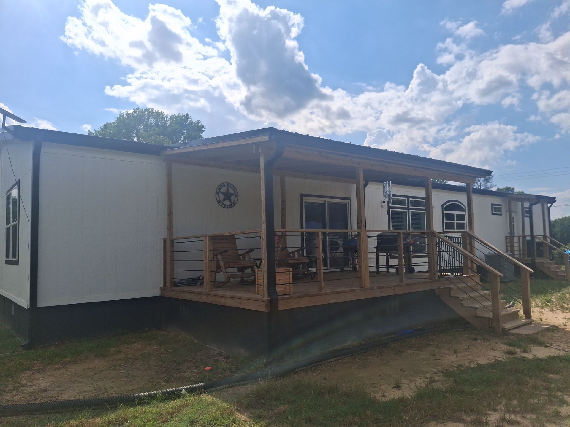 A Modern Makeover for Three Decks in Tyler TX by Quality Coats Painting