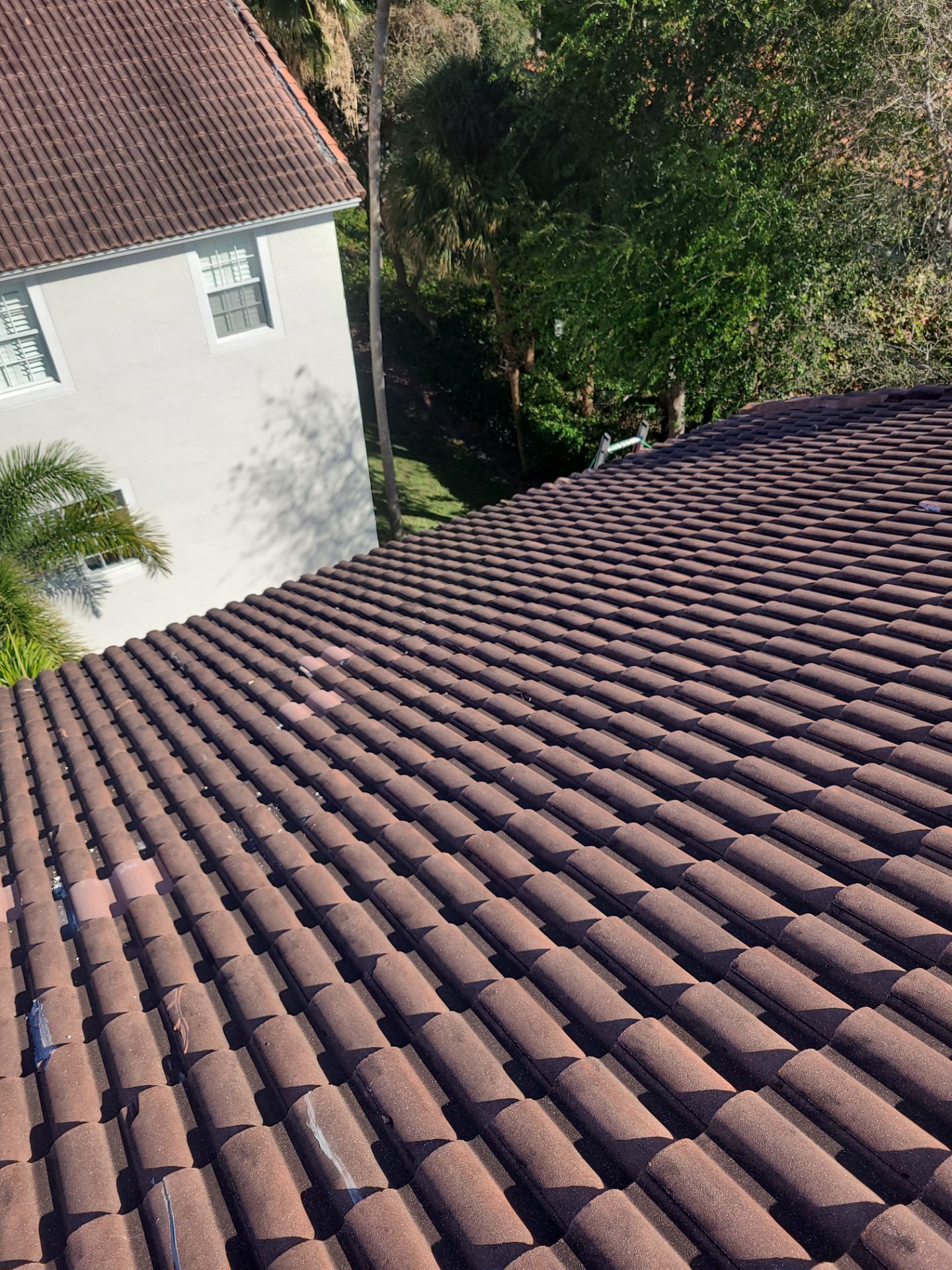 Concrete Tile Roof Repair and Ridge Cap Maintenance in Hypoluxo by Aastro Roofing