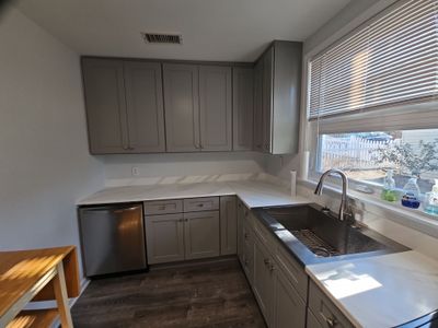 Kitchen and living area remodel