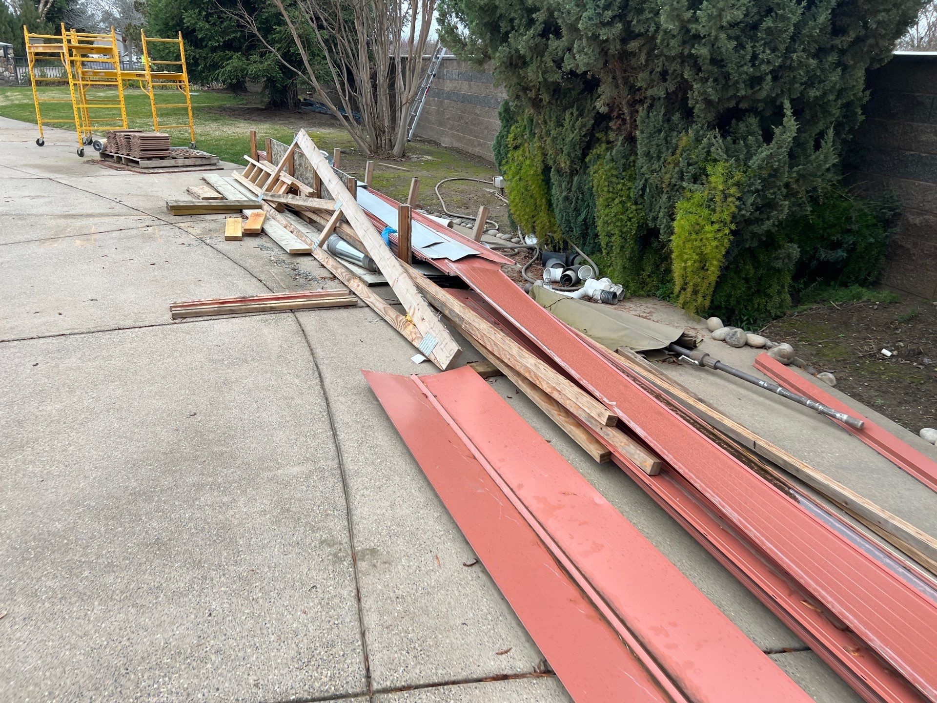 Tile, Metal, and TPO roofing project (new construction) by Straight Edge Roofing Inc