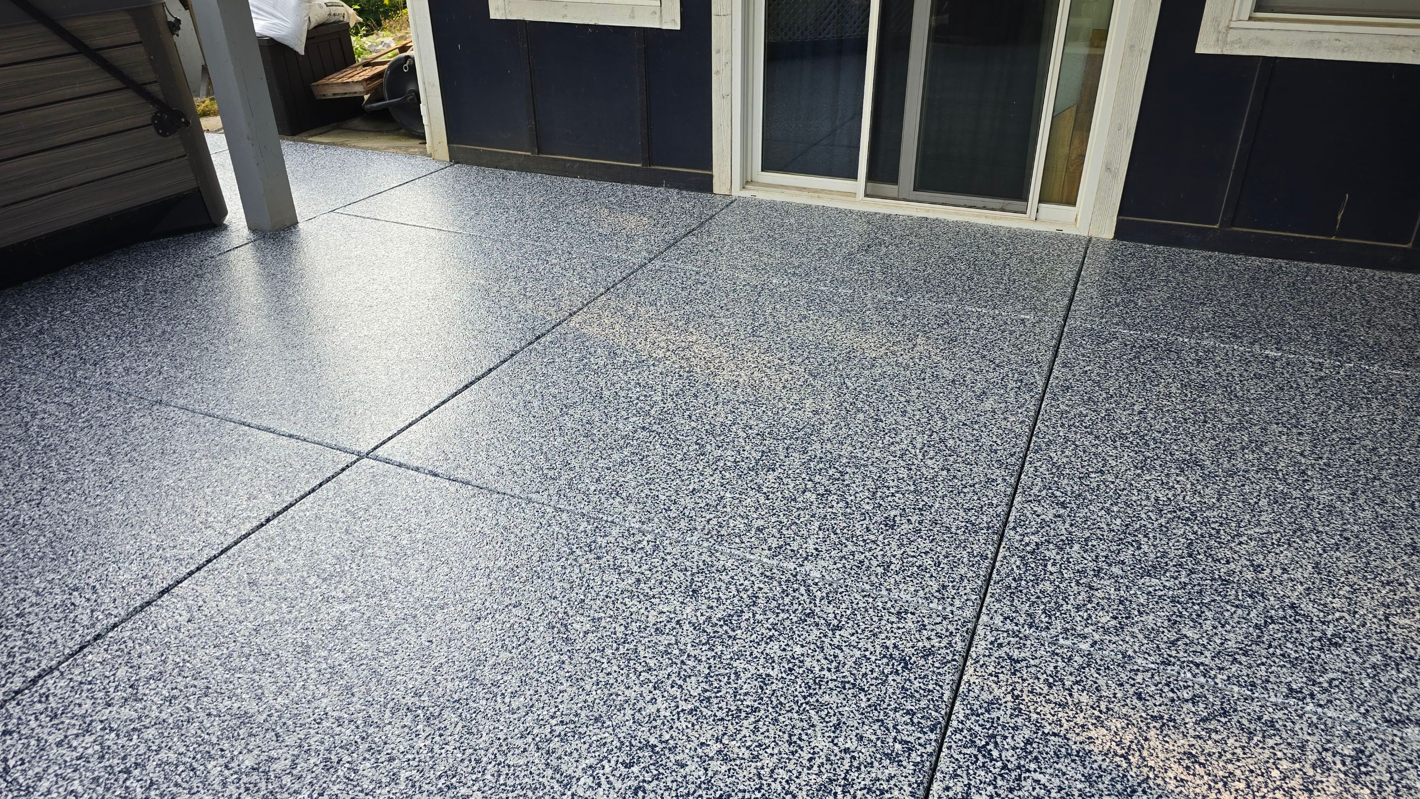 Two Porches Completed Using Beaver & Tidal Wave by Elite Floor Solutions