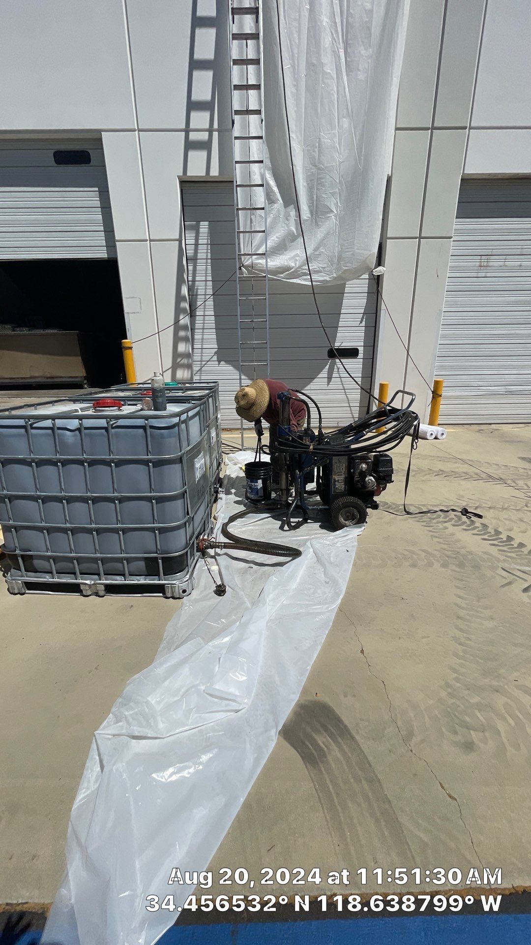 Project in Valencia by Shark Commercial Roofing Systems