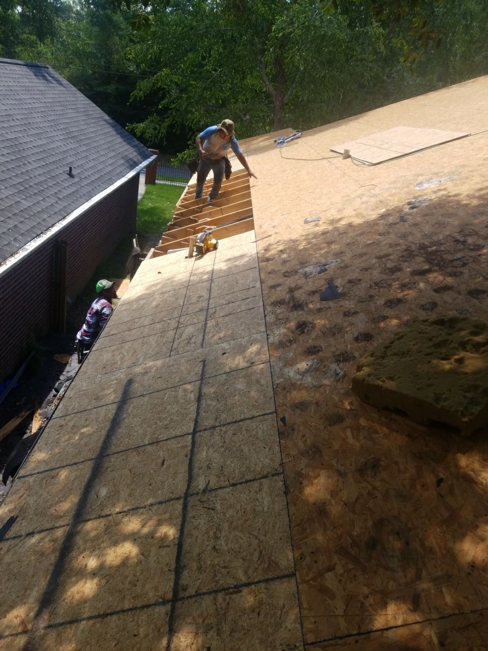 Residential Roofing Installation using Roof Replacement by American Roofing & Construction LLC