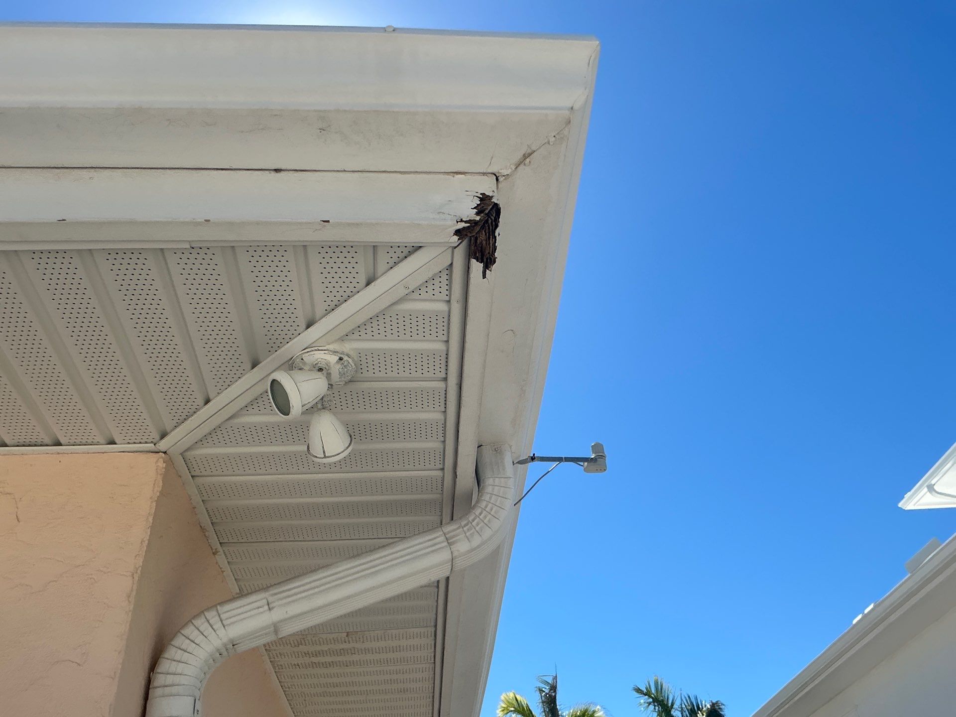Soffit and Fascia Installation in Holmes Beach FL by Gutter Professors