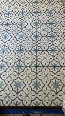 New Tile Shower and Bath Floors