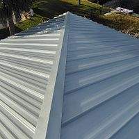 24ga 1.5" Mechanical Seam Mill Finish by Total Roofing System The Metal Roof Experts