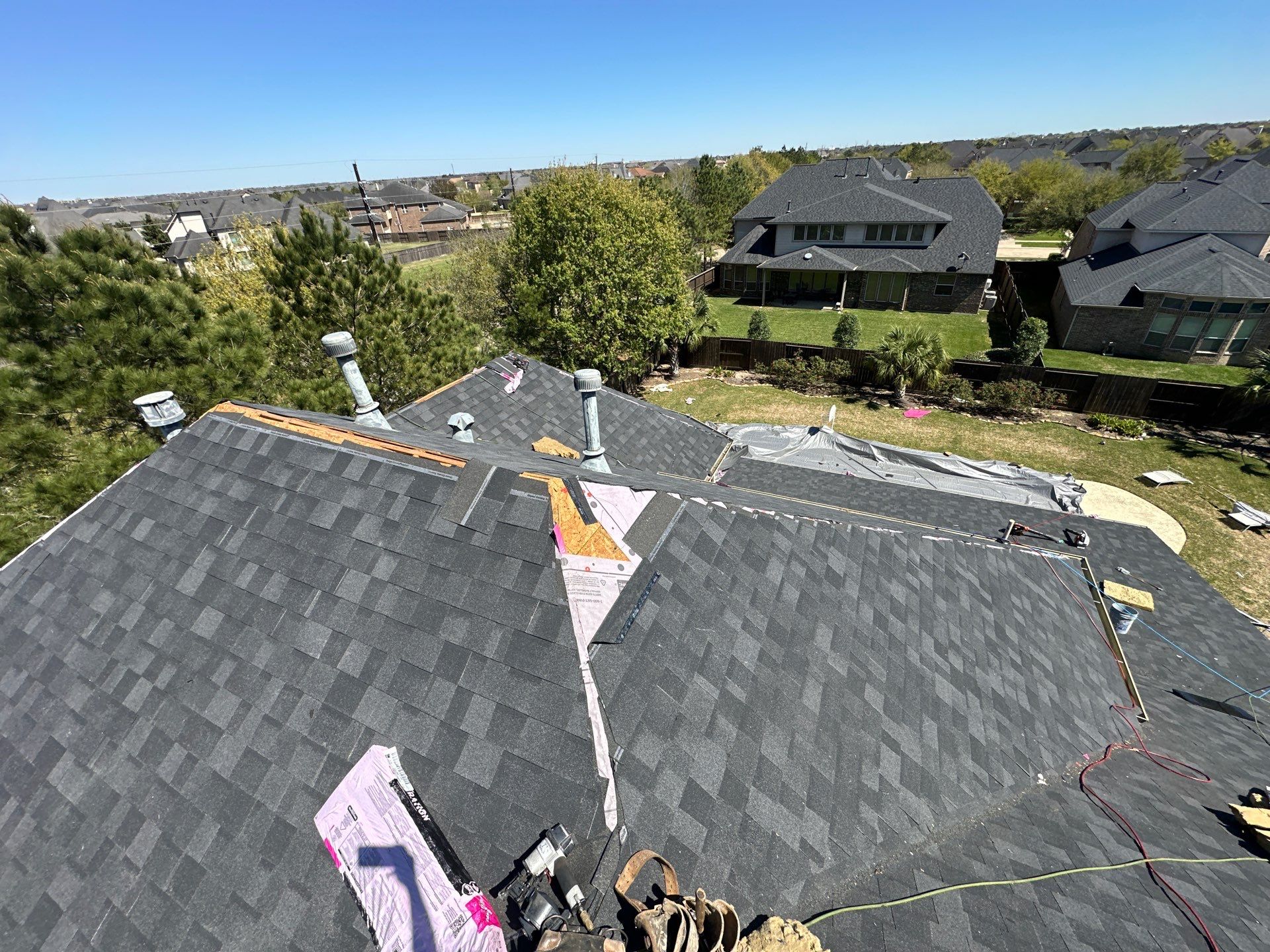 Project in Fulshear by Motion Roofing