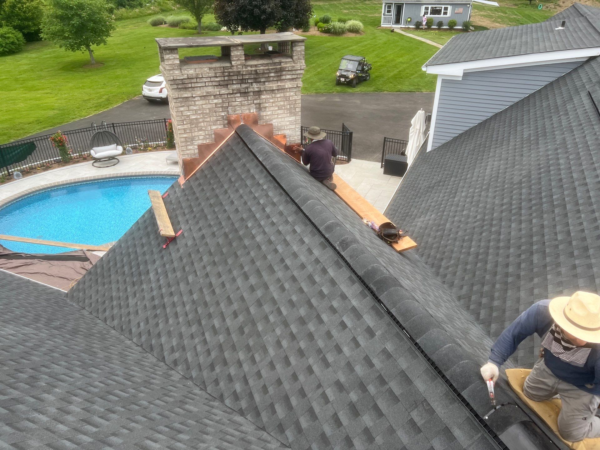 Full Roof Replacement by Lecla Home Improvements and Roofing INC