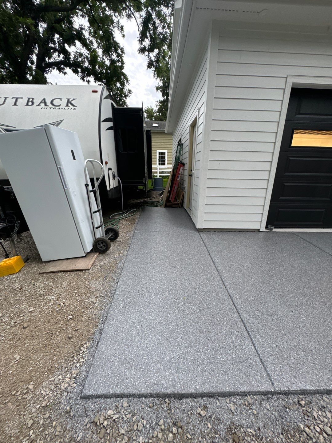 Lanai Grey Concrete Coating by Level 10 Coatings