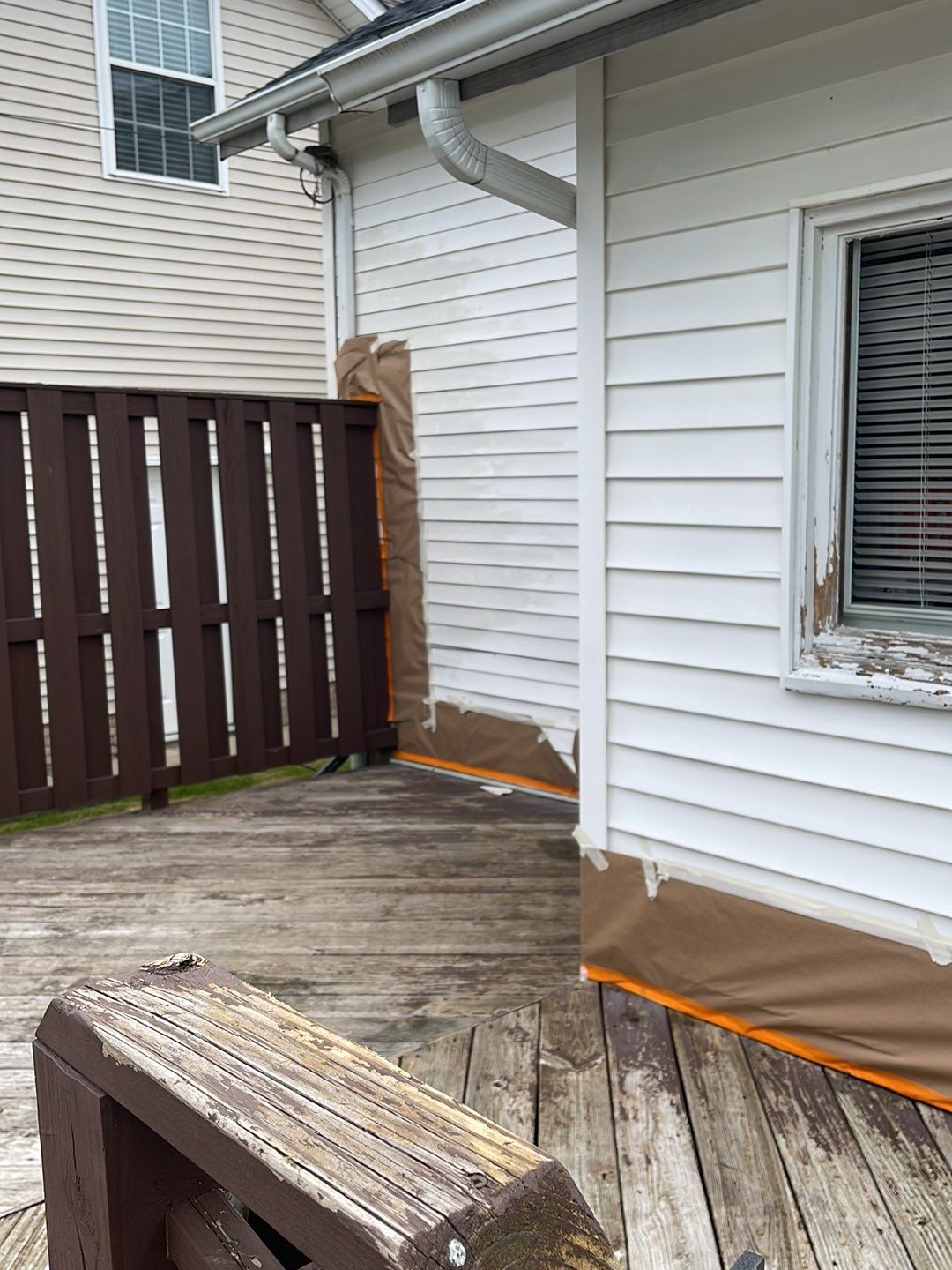 Deck Staining using SuperDeck Exterior Solid Color Stain by Callaway Contracting LLC