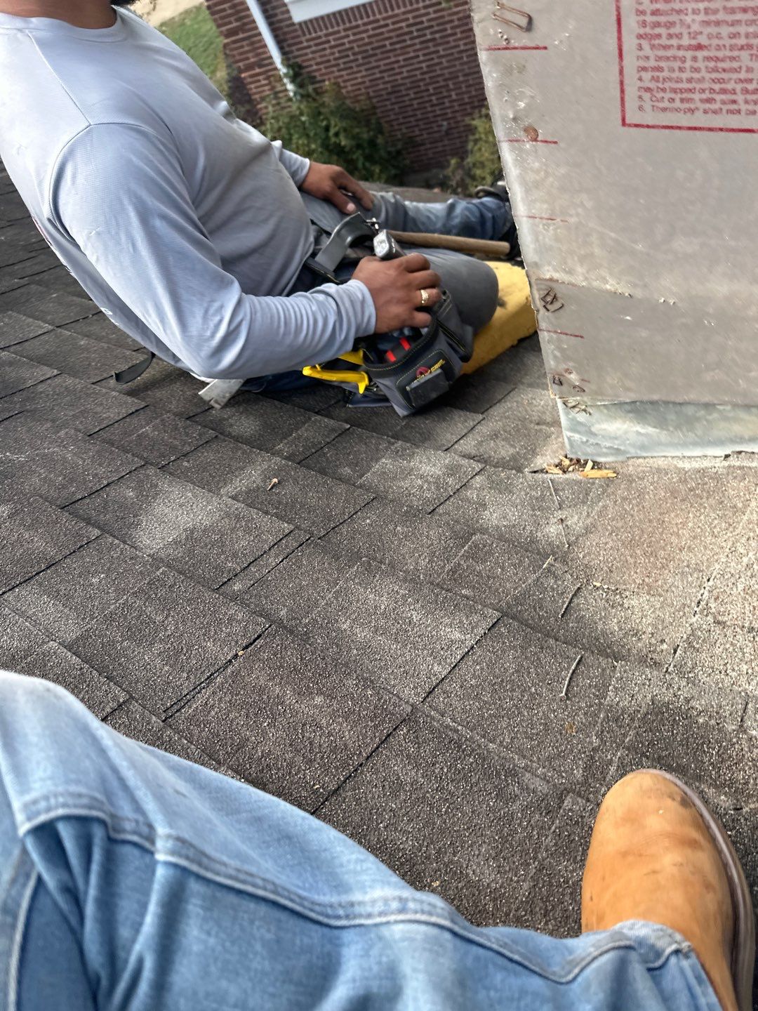 Residential Roofing Installation using Owen's Corning Duration (Lifetime) Shingles by Roof Repair Company