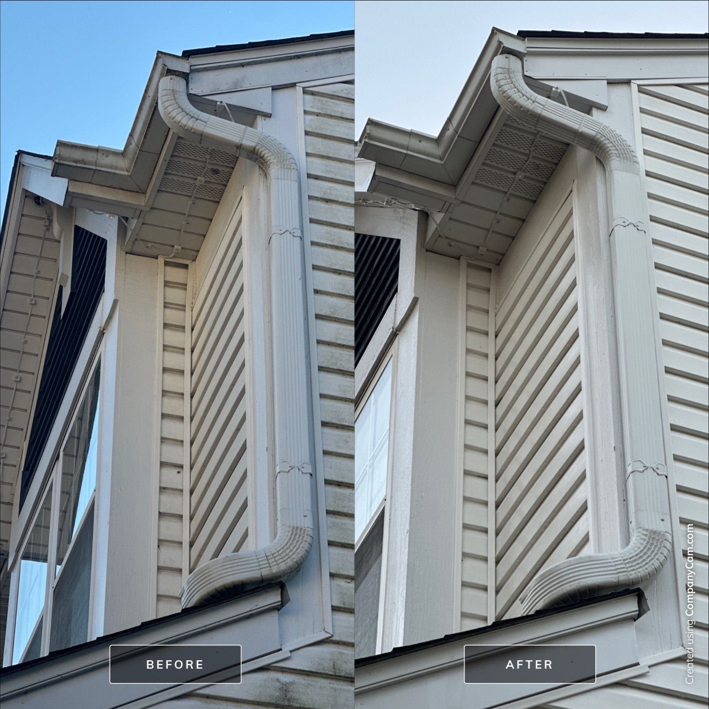 Project in South Elgin by Simmons Power & Soft Washing