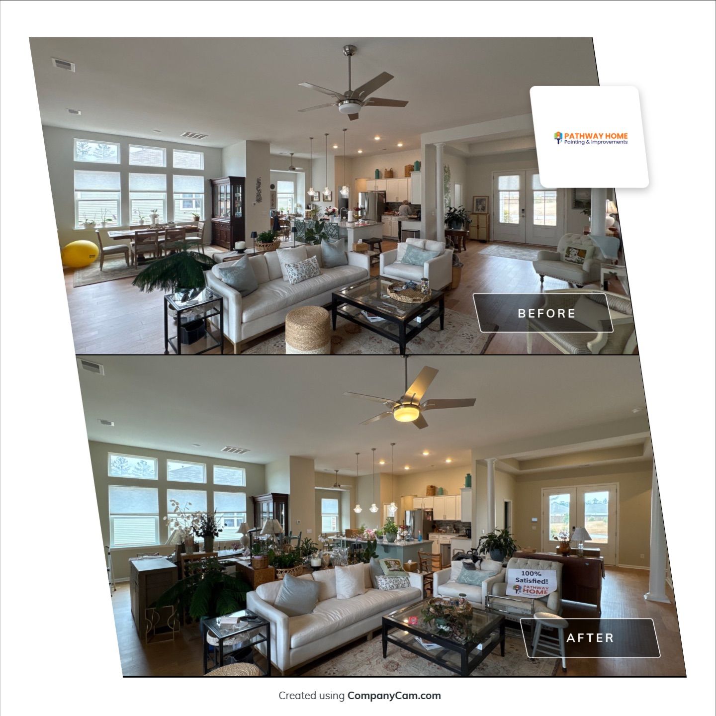 Whole-Home Interior Repaint and Custom Trim Refresh in Huger by Pathway Home Painting & Improvements