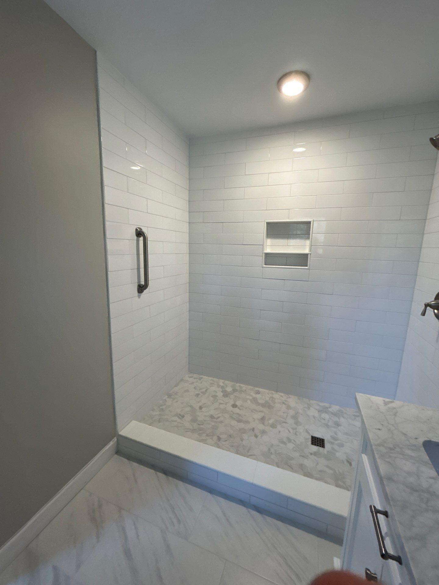 Shower Expansion by Footprints Bath and Tile of East Atlanta
