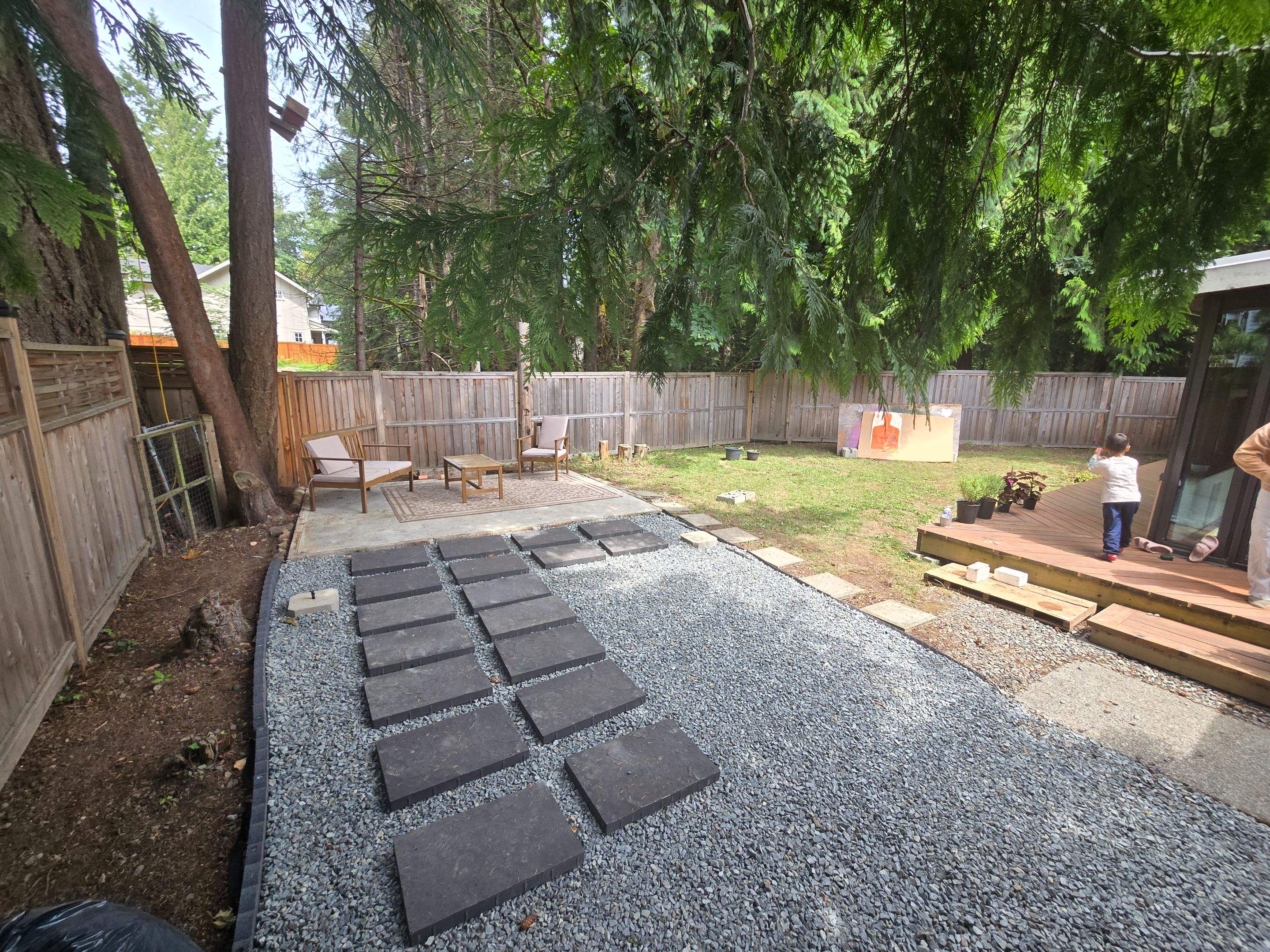 Backyard Refresh with Slab Installation & Garden Beds by Habanero Garden and Exterior Care