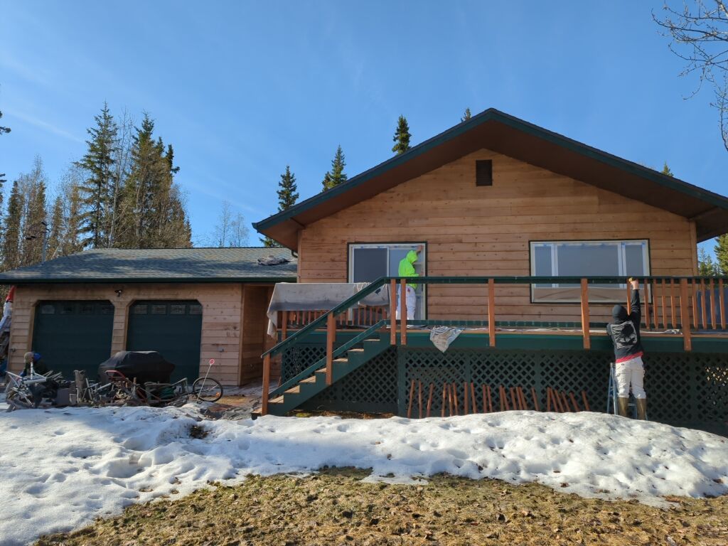 Wood Siding Restoration by Midnight Sun Painting