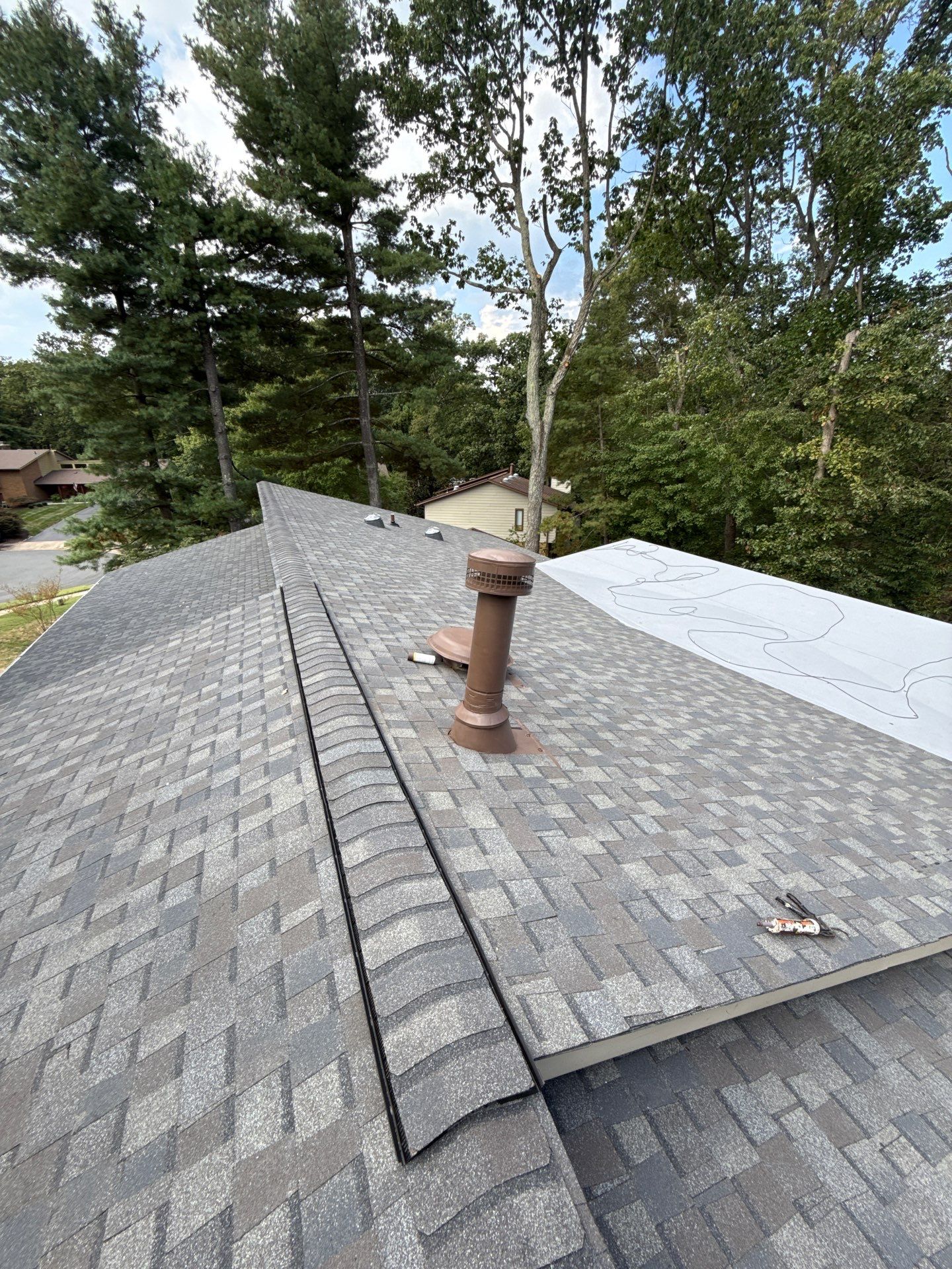 Vienna : Residential Roof Replacement with CertainTeed Landmark Pro in Max Def Georgetown Gray  by RM Banning, Inc.