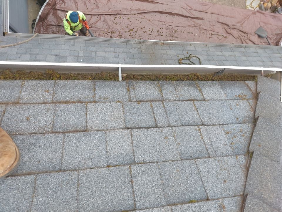 Roof Cleaning  using Moss Treatment  by BEST Roofing & Waterproofing