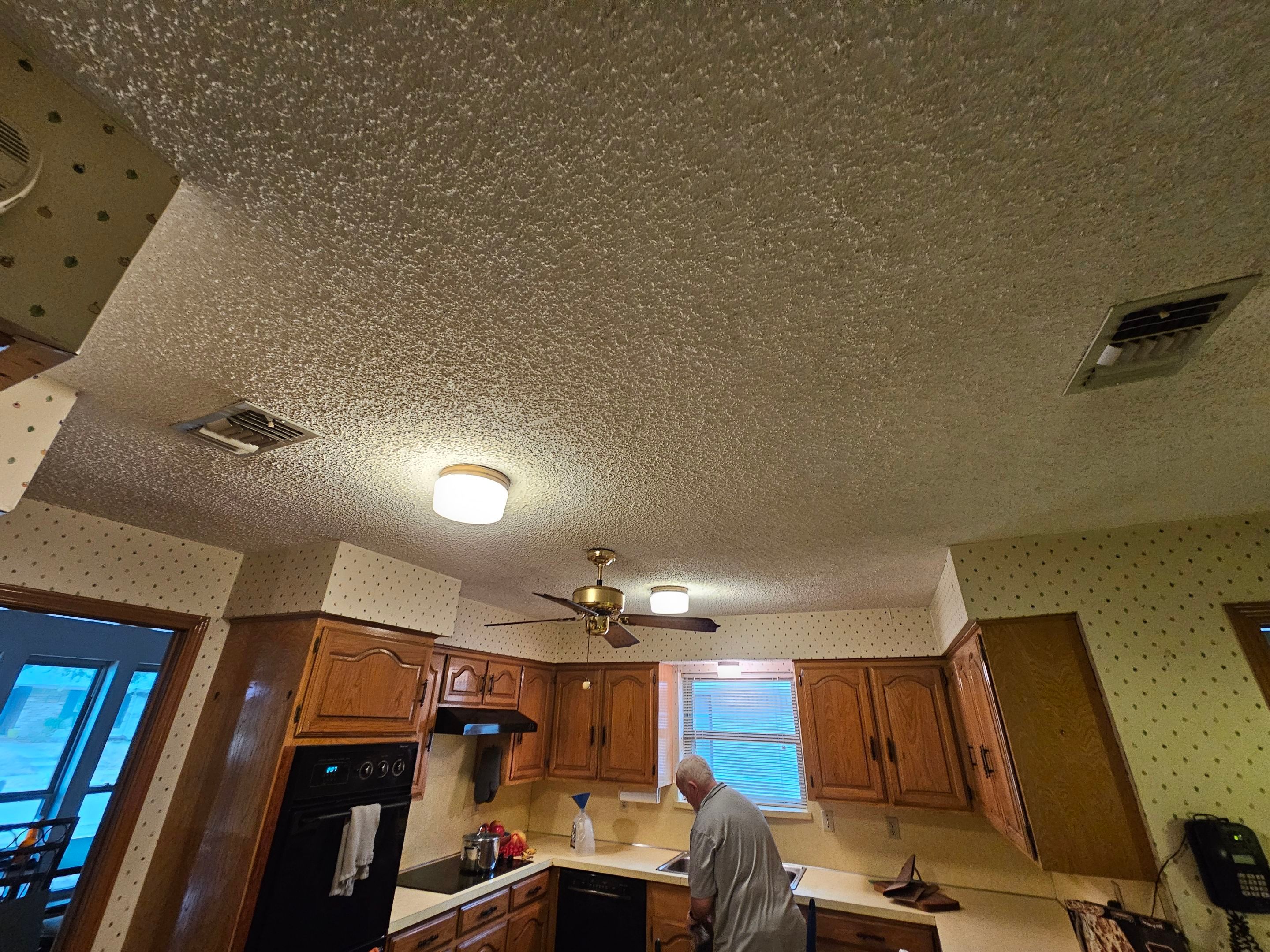 Roof replacement, popcorn removal, fence stain & paint by EL-GC LLC 