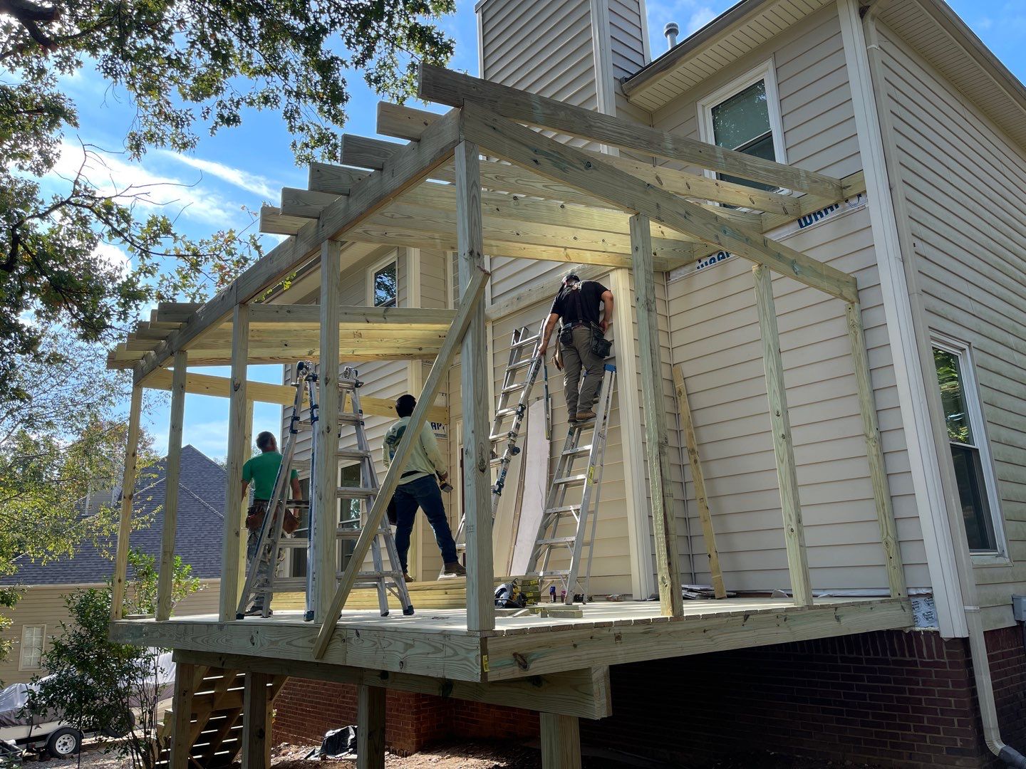 Sandy Cove - Screen Porch by Pillar and Pine