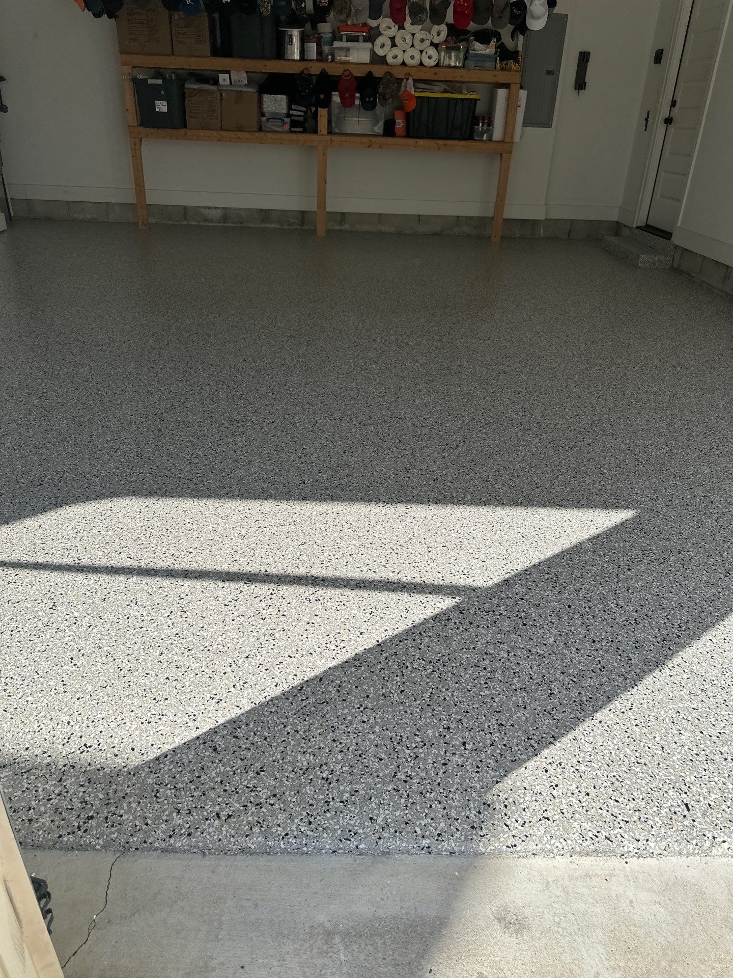 Garage Floor Coating using Cabin Fever by My Garage Floor Guys