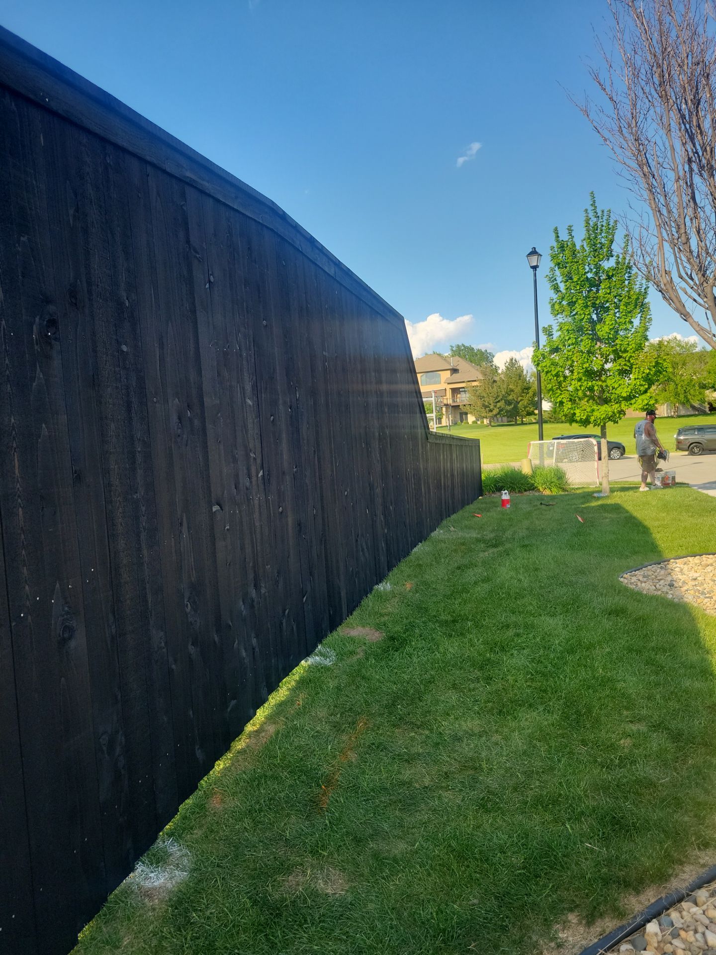 Project in Waterloo by Perfect Picket Fence and Stain