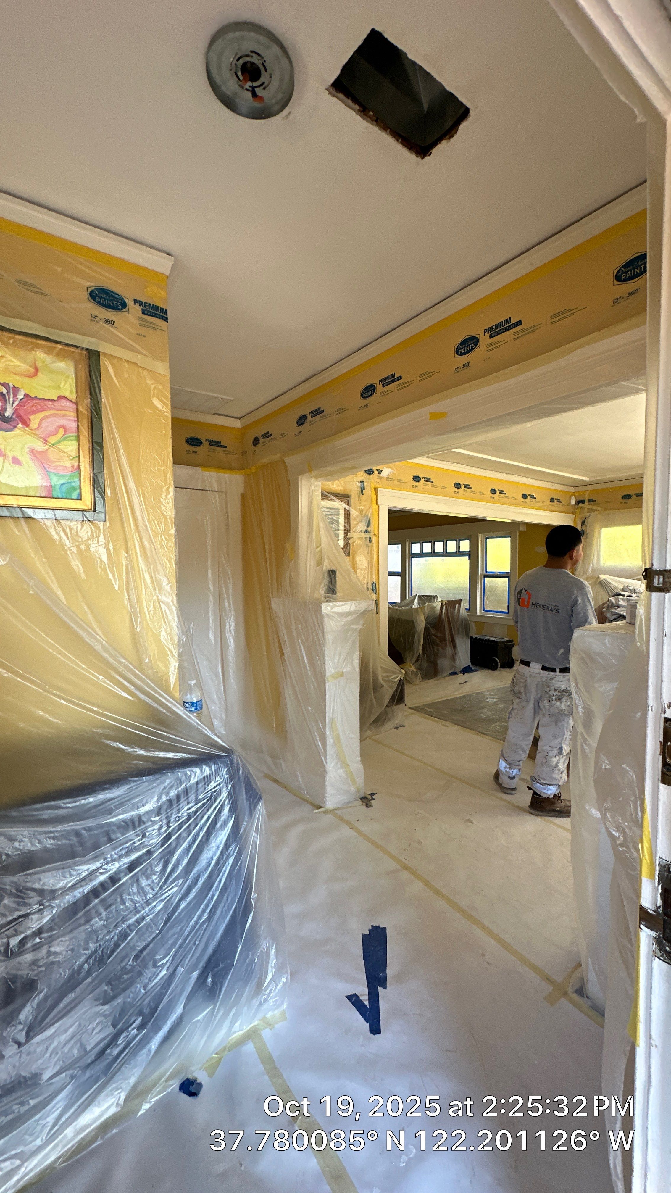 Oakland Kitchen Renovation with Custom Cabinetry and Granite Countertops by Herrera’s Bay Area Painting inc.