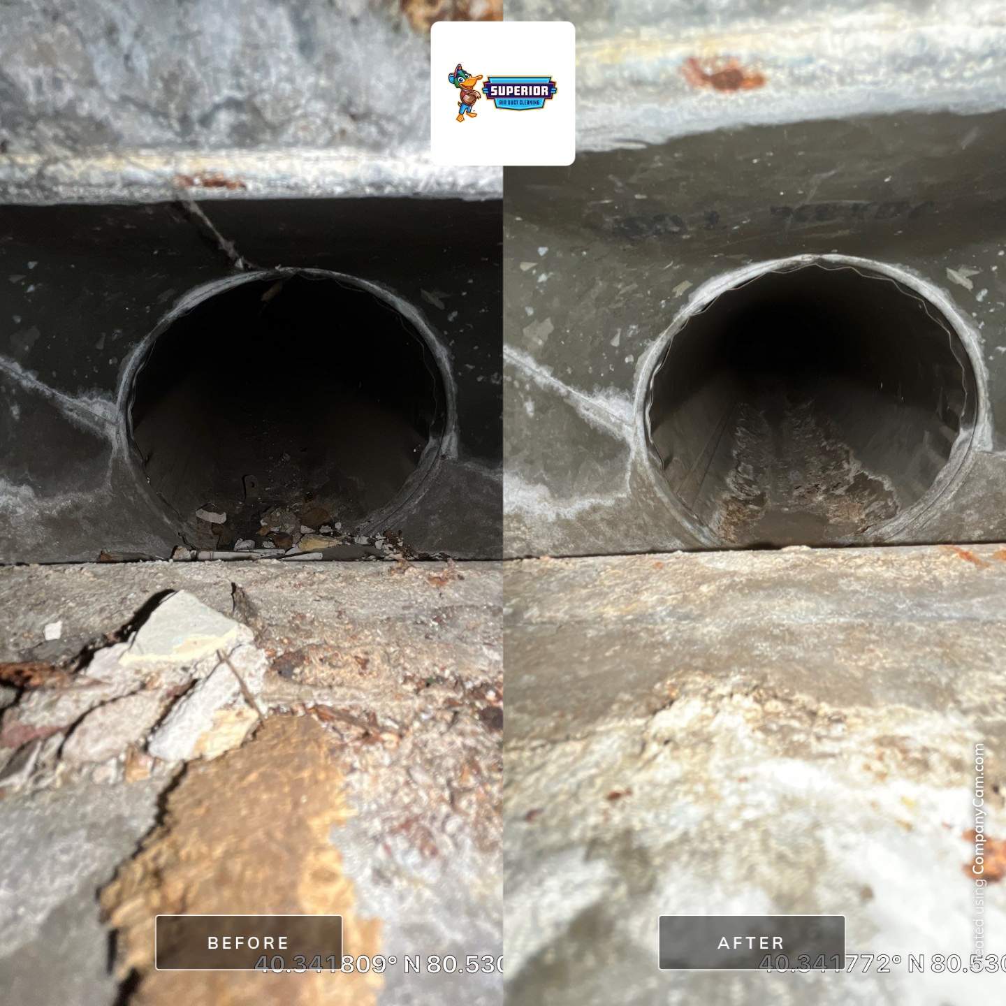 Air Duct Cleaning With a Vacuum Truck in Colliers, WV by Superior Air Duct Cleaning