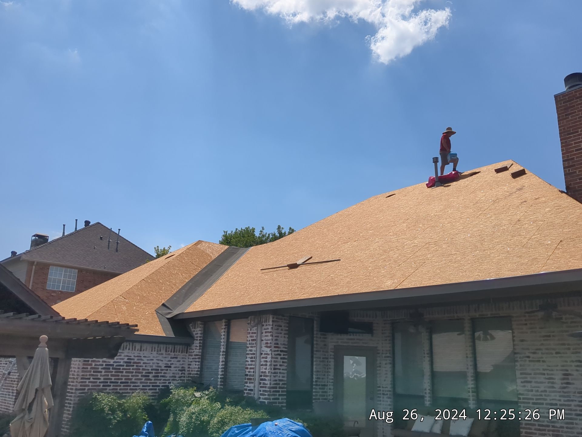 Keller Roof and Gutter Replacement by Blackforest Roofing