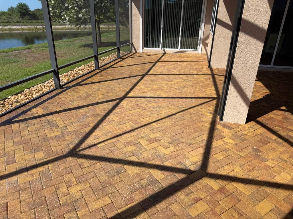 Paver Stripping and Patio Sealing in Sun City Center by Supreme Paver Experts
