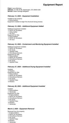 Project in Washington