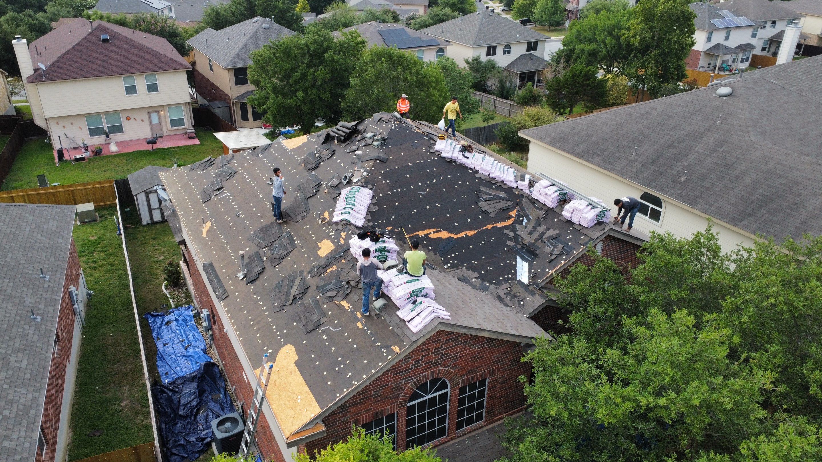 San Antonio Roof Project by Bison Roofing  
