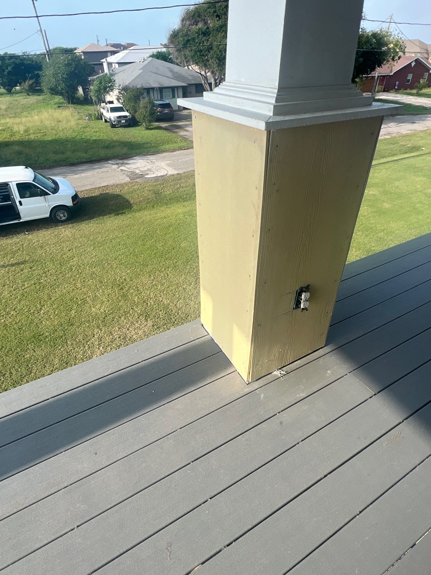 Portland Shore Porch Build by Bayfront Roofing and Construction