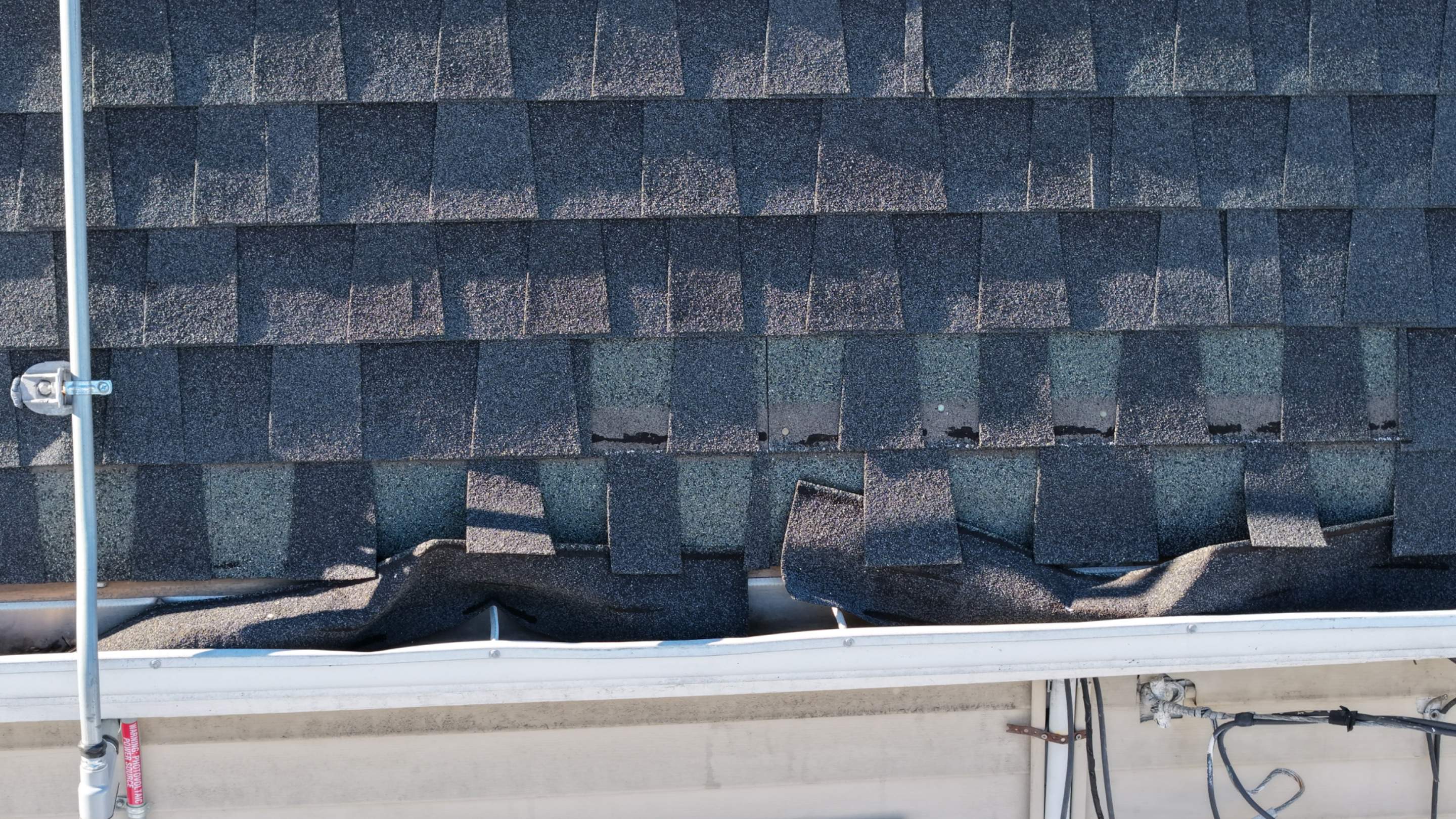 Critter Damage Repair: Ridge Vent Upgrade & Mansard Shingle Restoration by JOHNNYS PRO