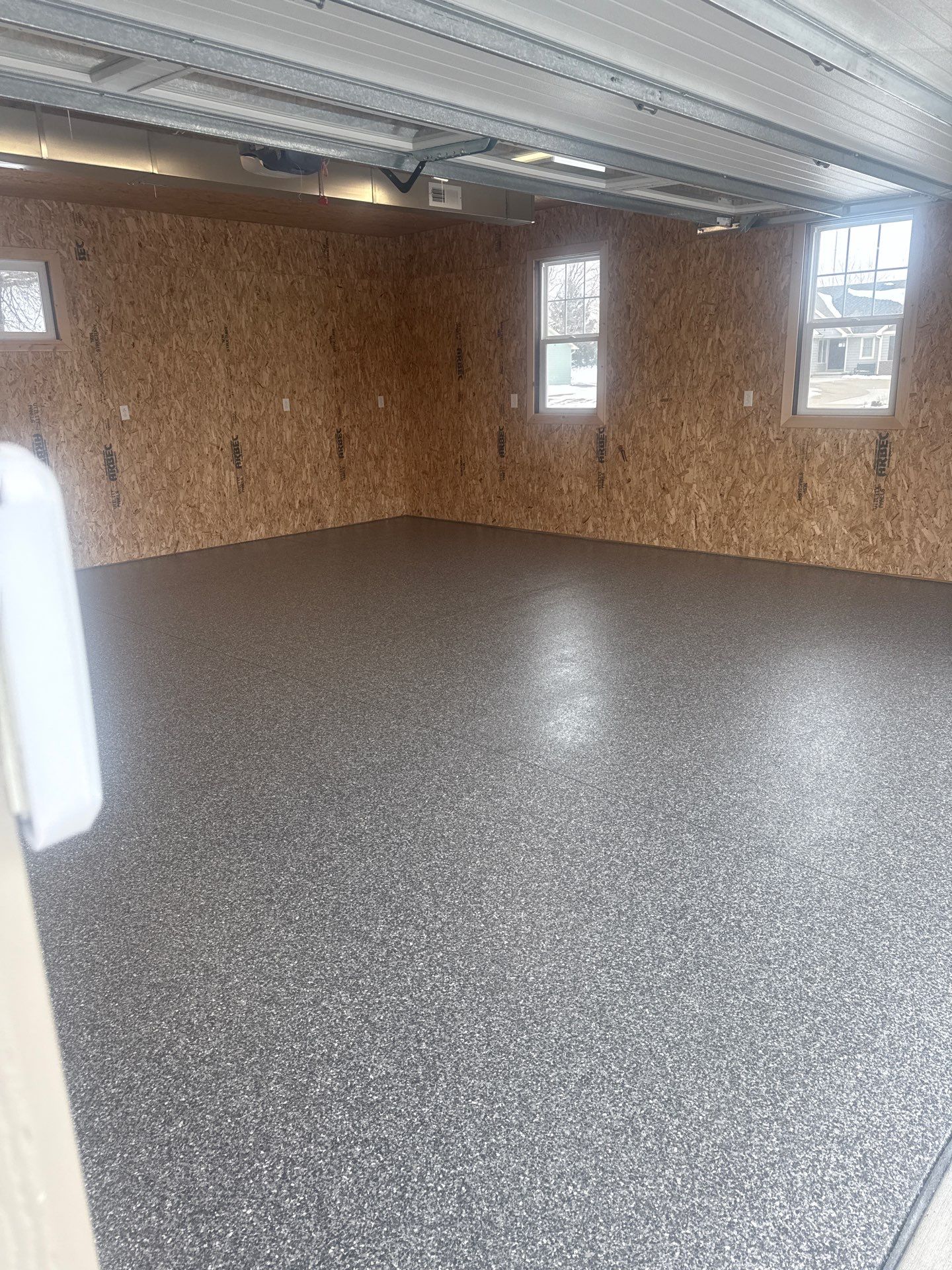 Silvercreek Flake on this Beautiful Transformation by Revival Concrete Coatings