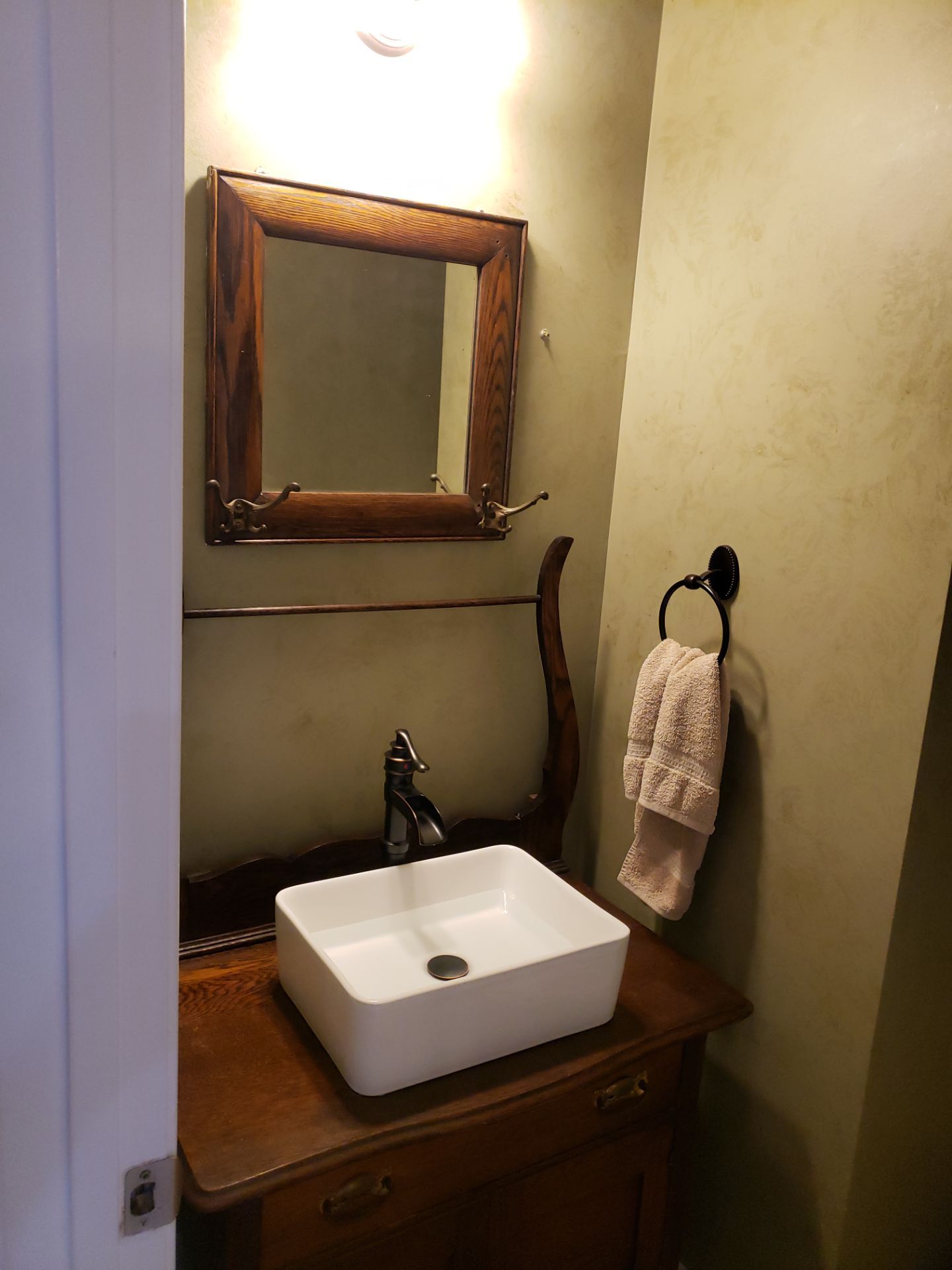 From Table to Dream Vanity! ✨ by A Step Above Handy LLC
