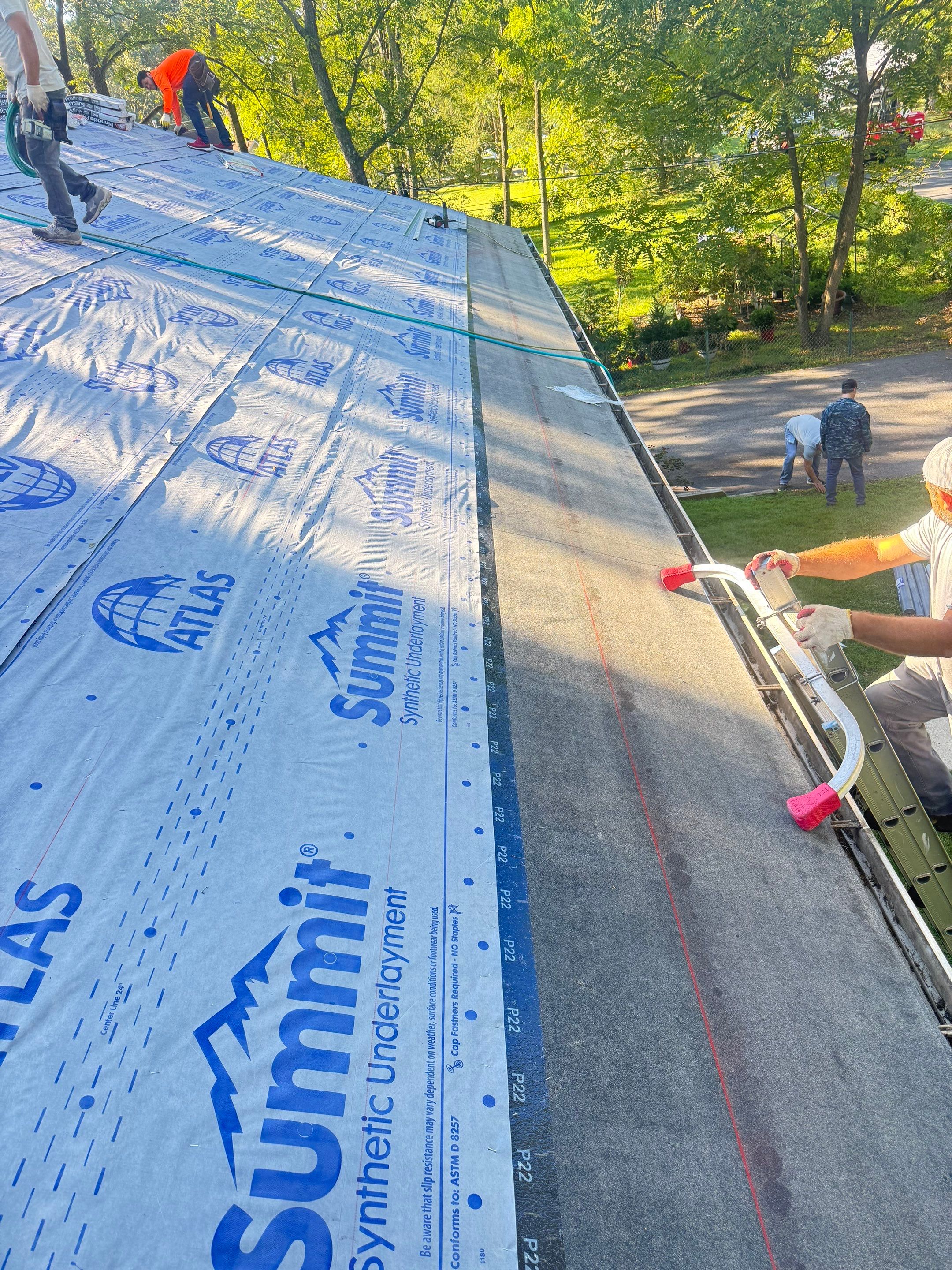 Full Roof Replacement and Gutter Guard Installation in Pasadena, Maryland by First Chesapeake Roofing