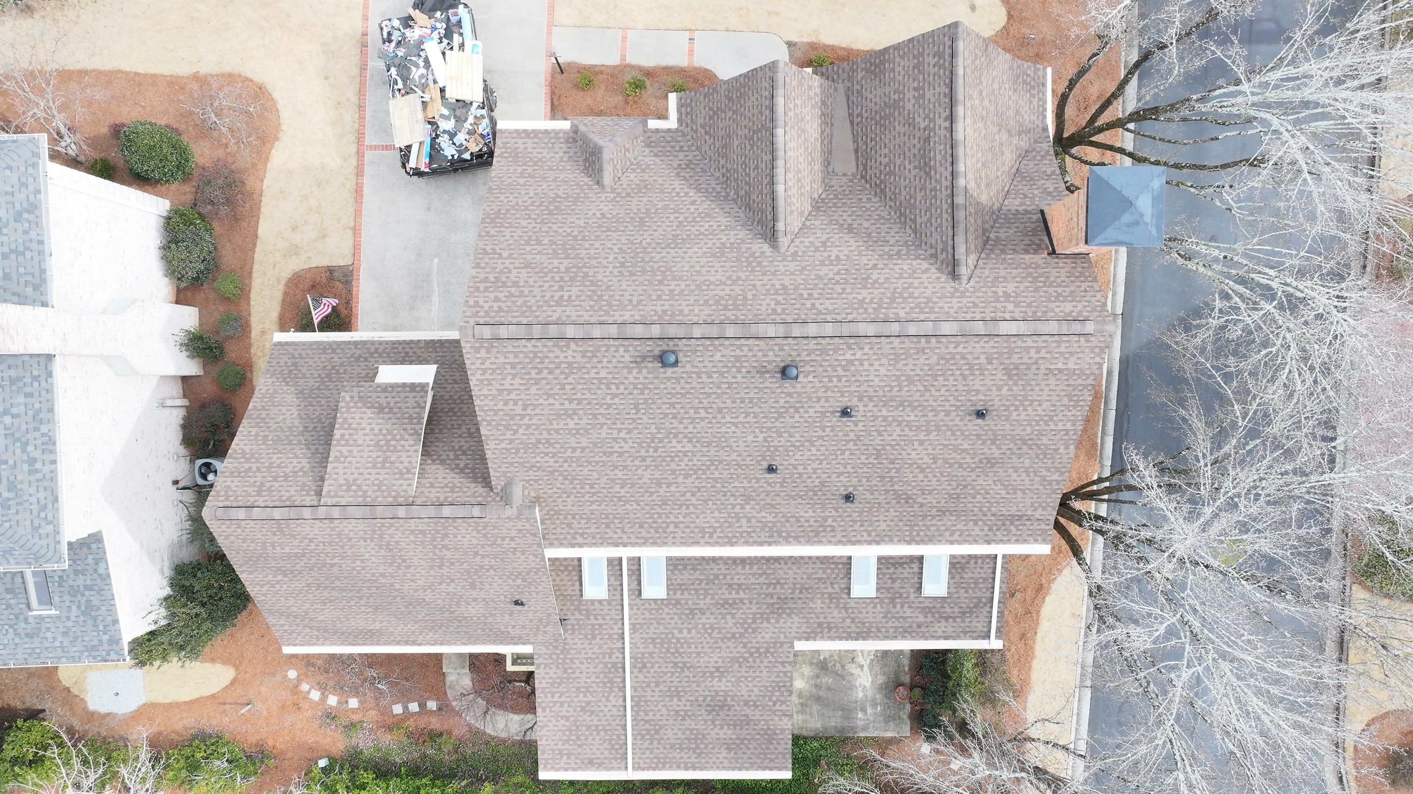 GAF Timberline HDZ in Barkwood by Element Pros Roofing, LLC