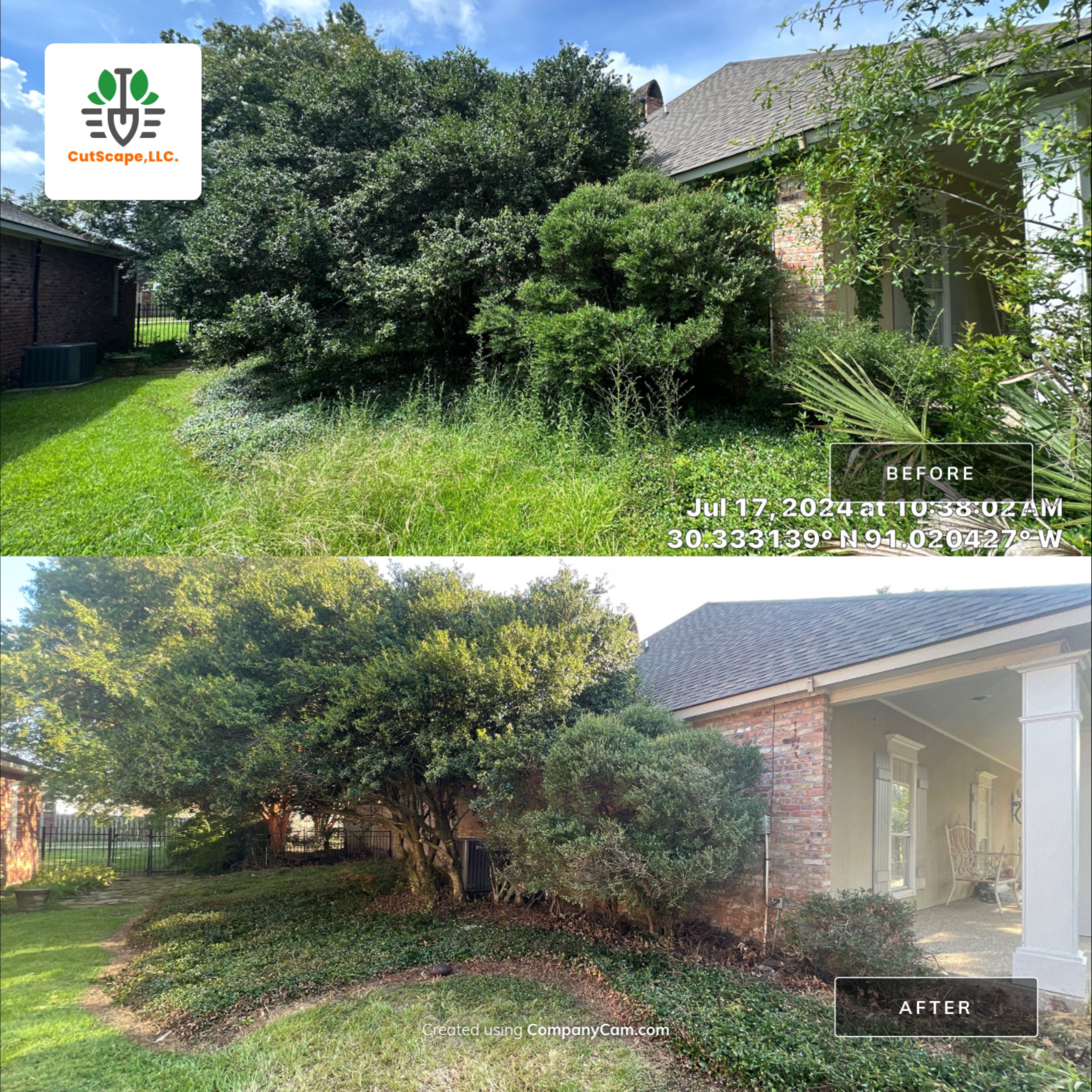 HERBICIDE / CLEAN OUT / TRIM / BRUSH DEBRIS REMOVAL by CutScape, LLC.