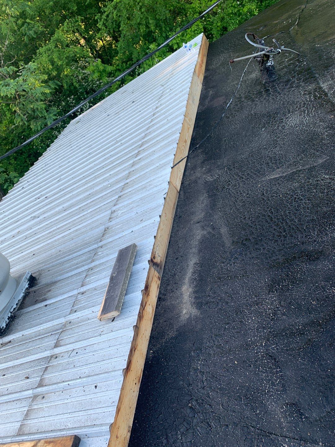 Store Building in Hope by Hostetler Roofing
