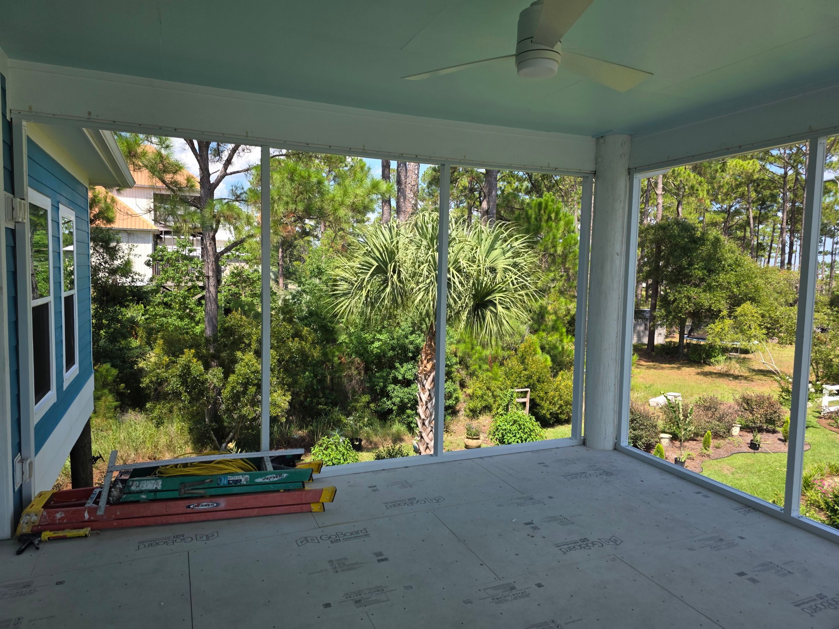 Elevated Screen Room by Titan Sunrooms