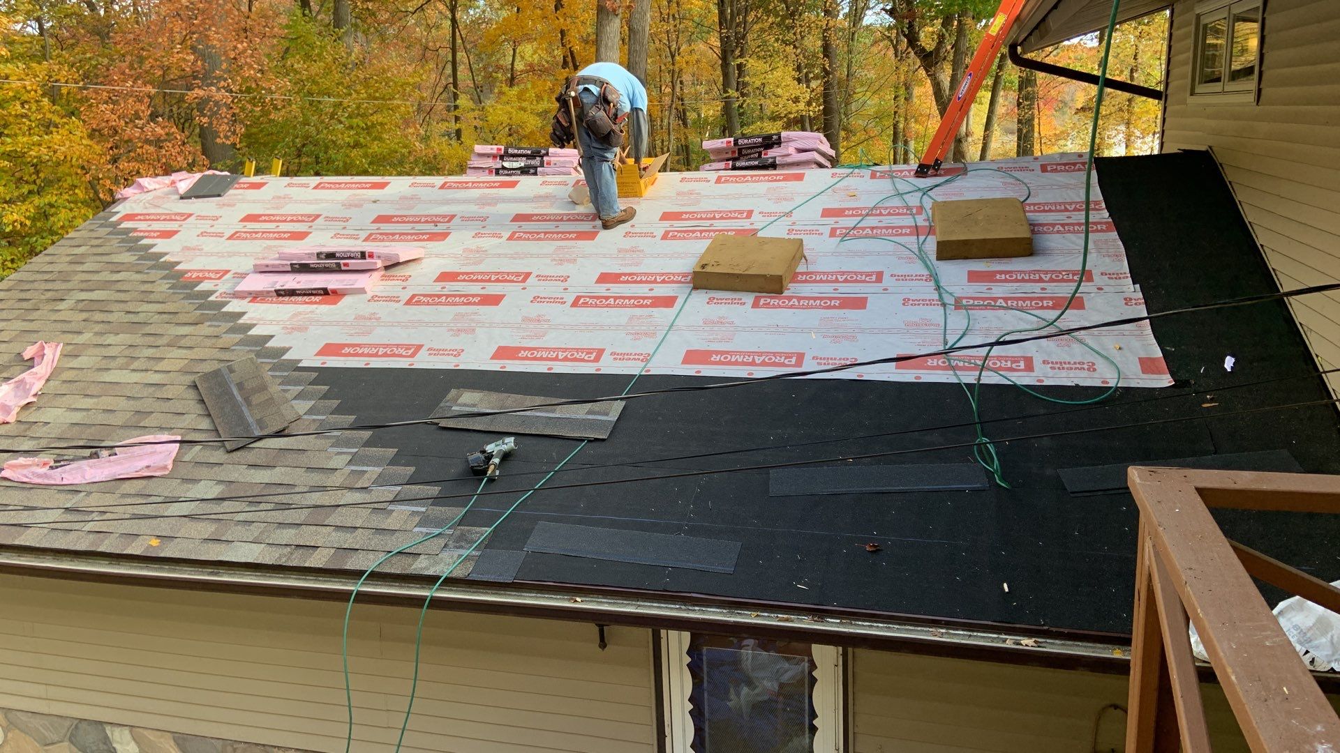 Roof Replacement using Owens Corning by 180 Contractors