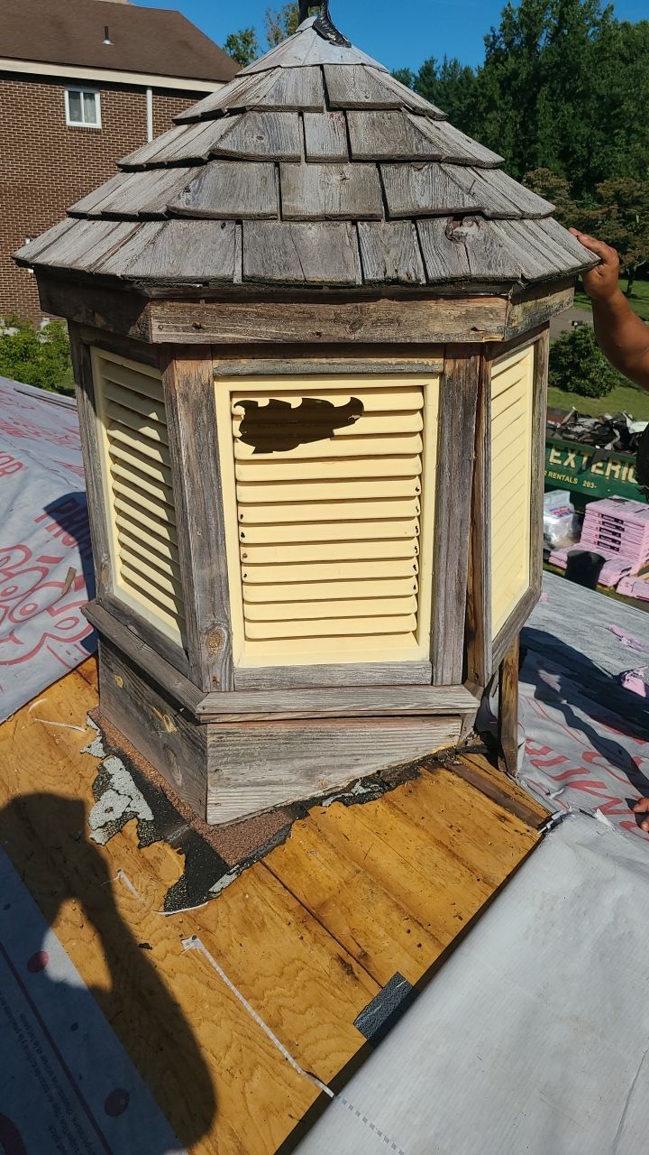 Residential Roofing Installation using Owens Corning Duration Slatestone Gray by A Plus Exterior