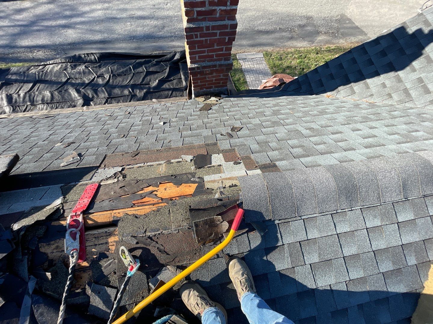 Residential Roofing Installation using GAF Timberline HDZ by Sensible Home Solutions
