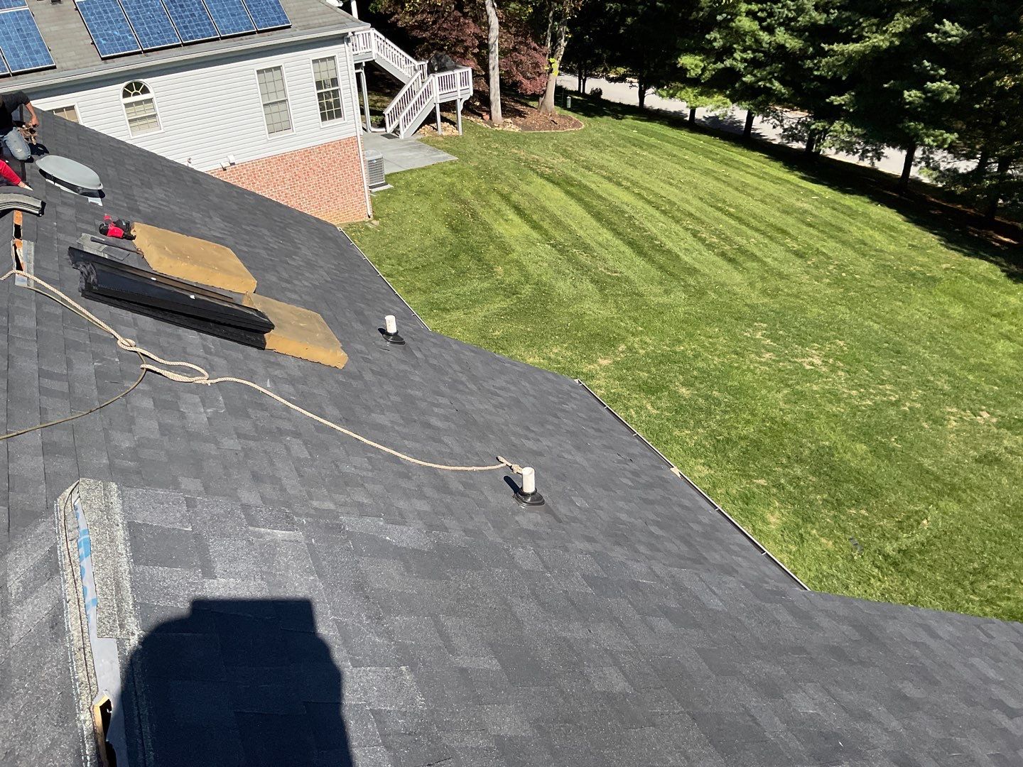 Residential Roofing Installation by Alpha Design Services