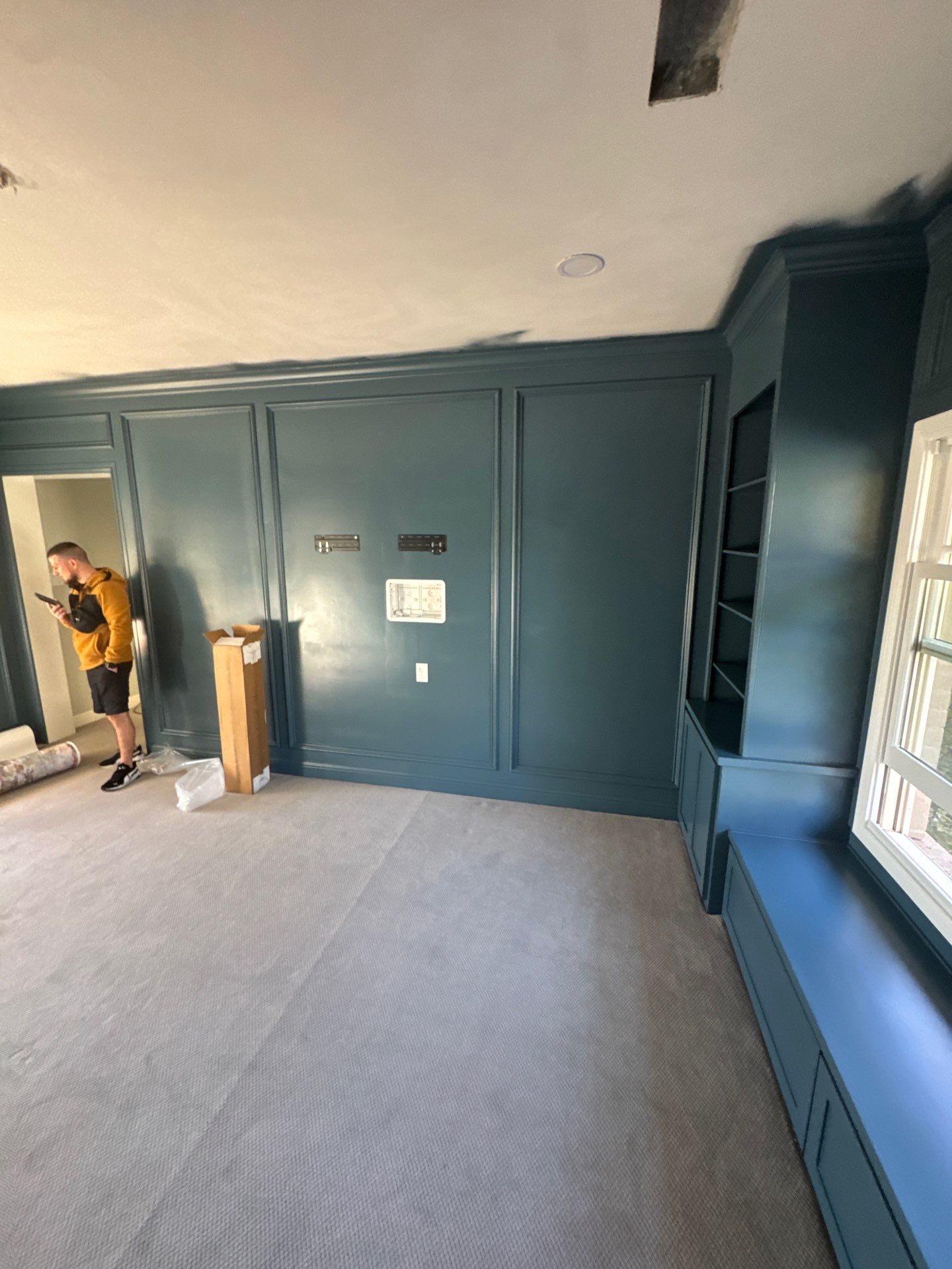 Cabinets Painting in Fort Worth by Nomad Painting