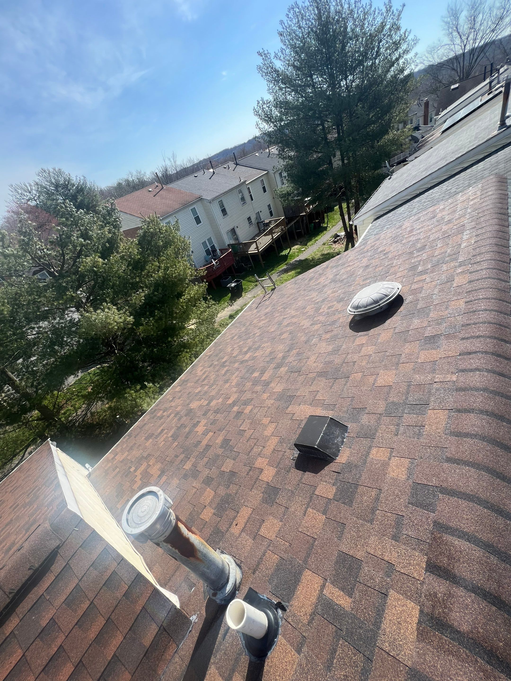 Autumn Brown Shingles by Reimagine Roofing